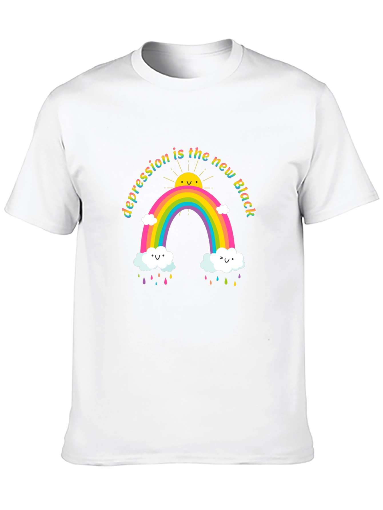 Camiseta Negra Depresión es el Nuevo Negro