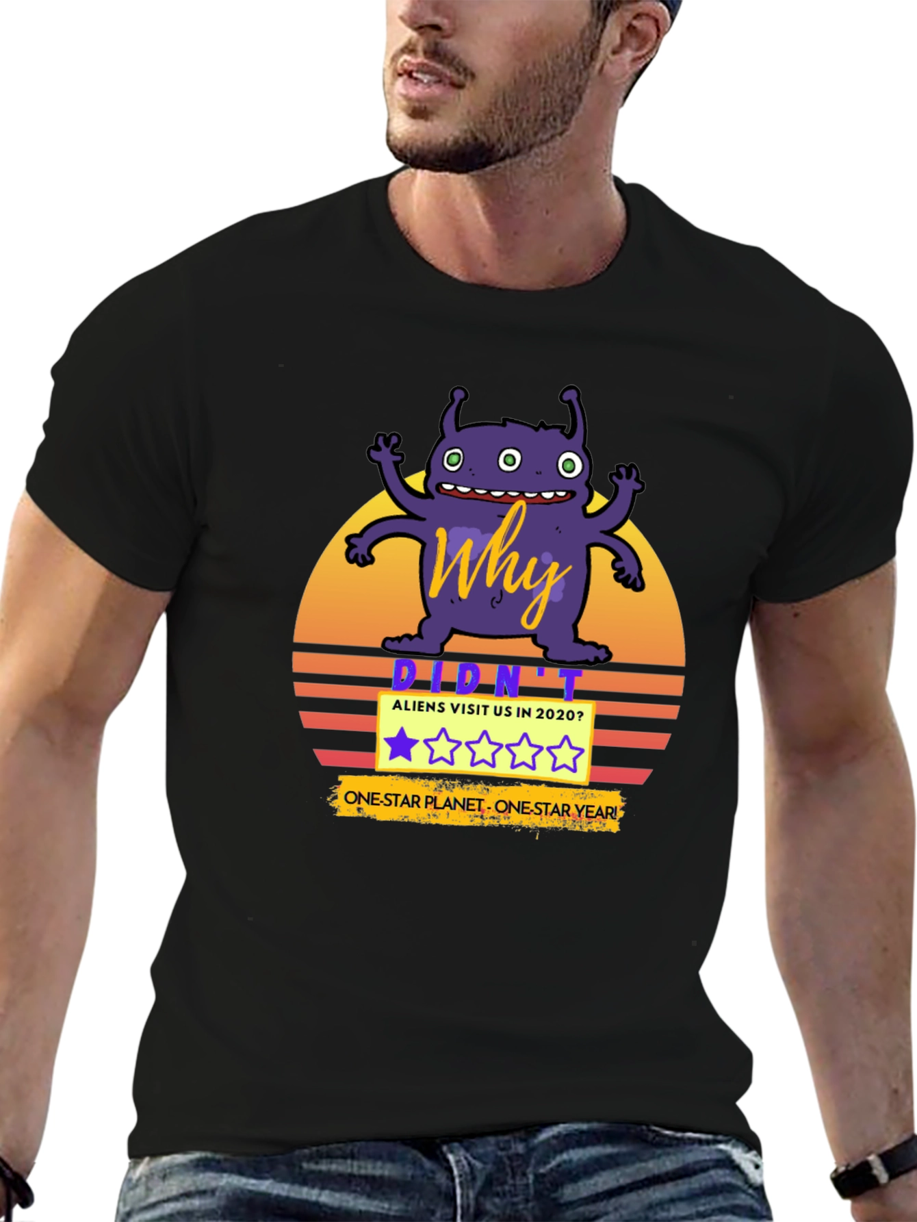 Camiseta Humorística Alienígena 2020