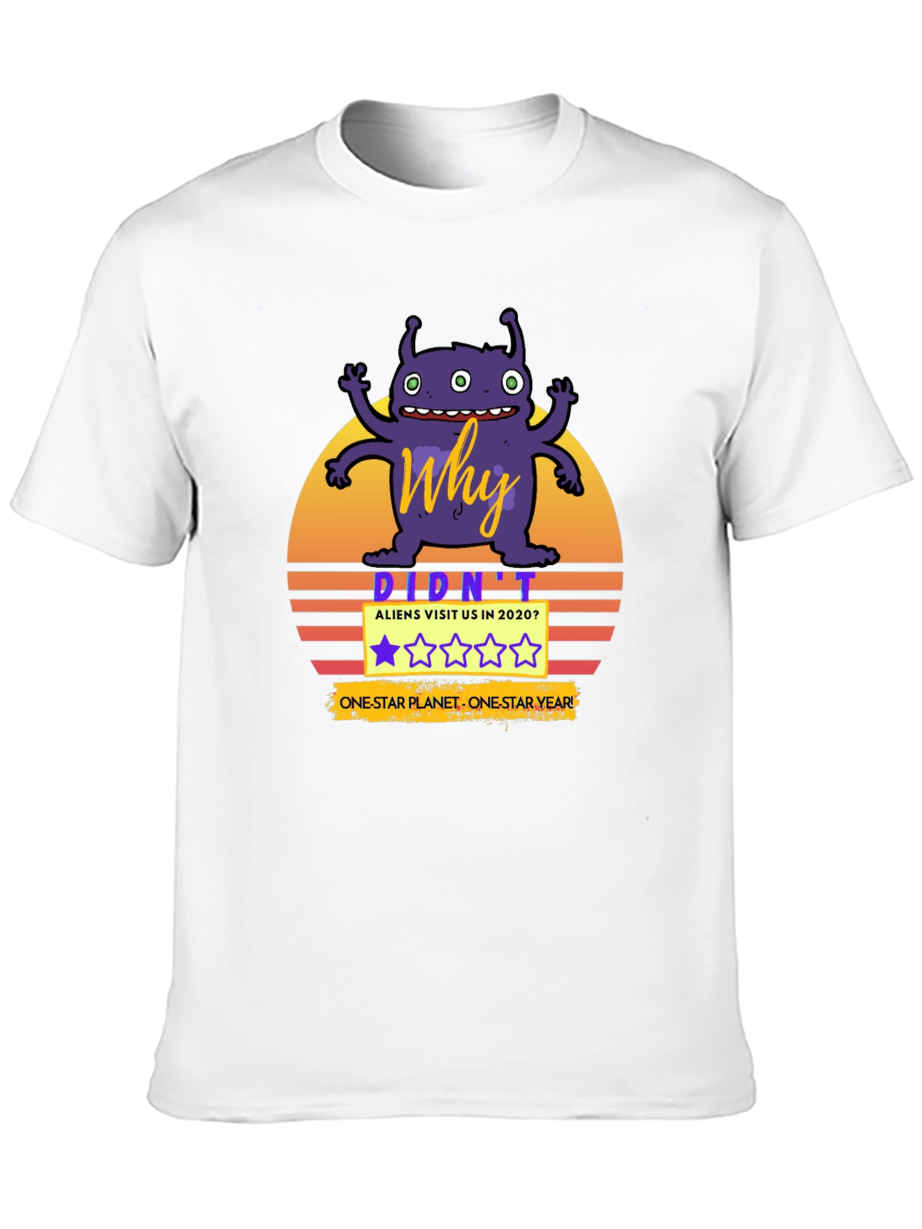 Camiseta Humorística Alienígena 2020