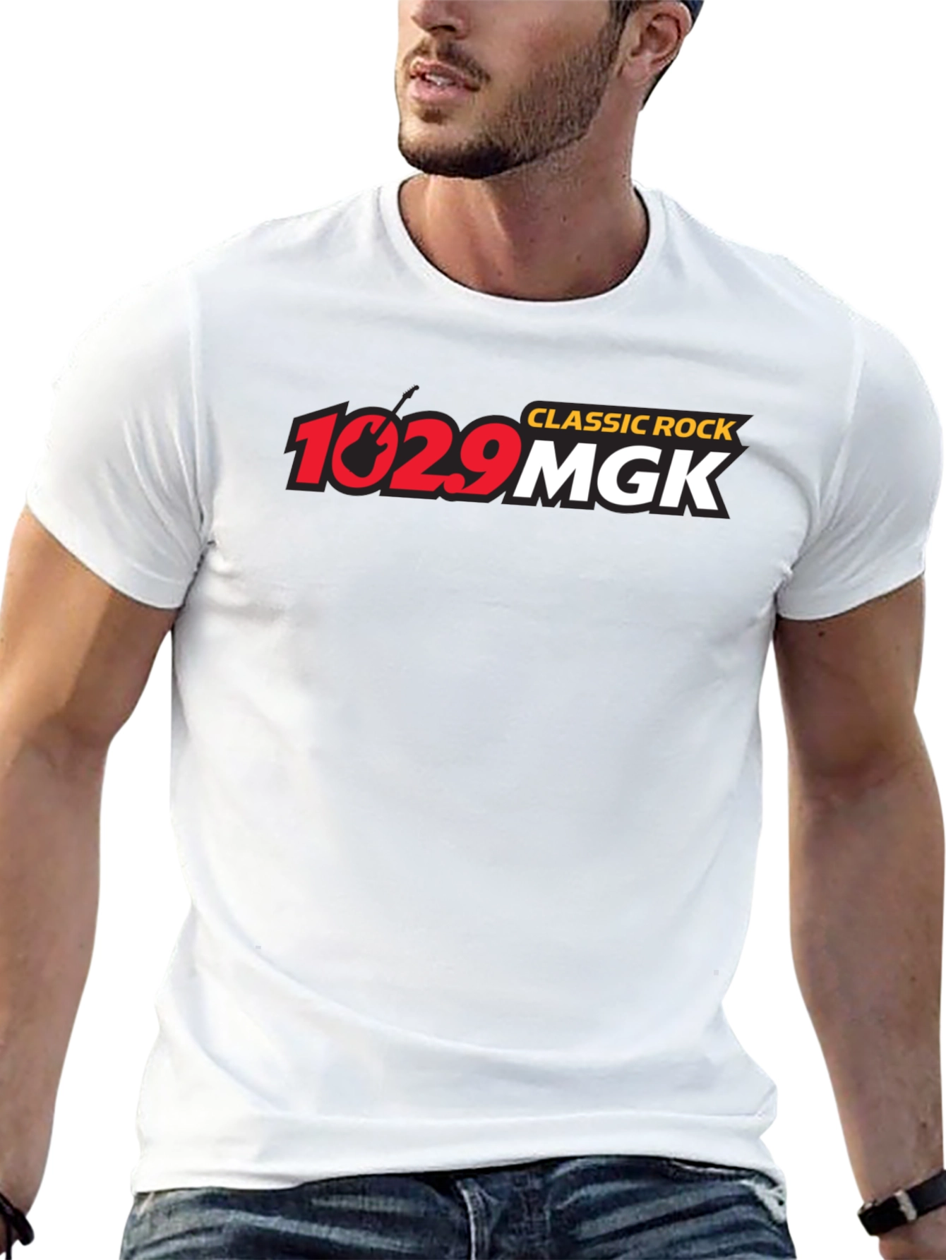 Camiseta Negra Clásica Rock 102.9 MGK