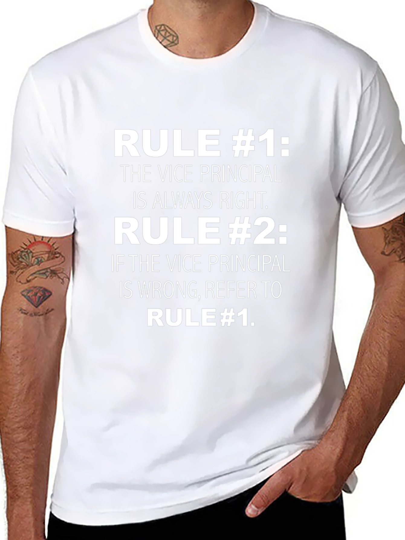 Camiseta Negra: El Subdirector Siempre Tiene La Razón