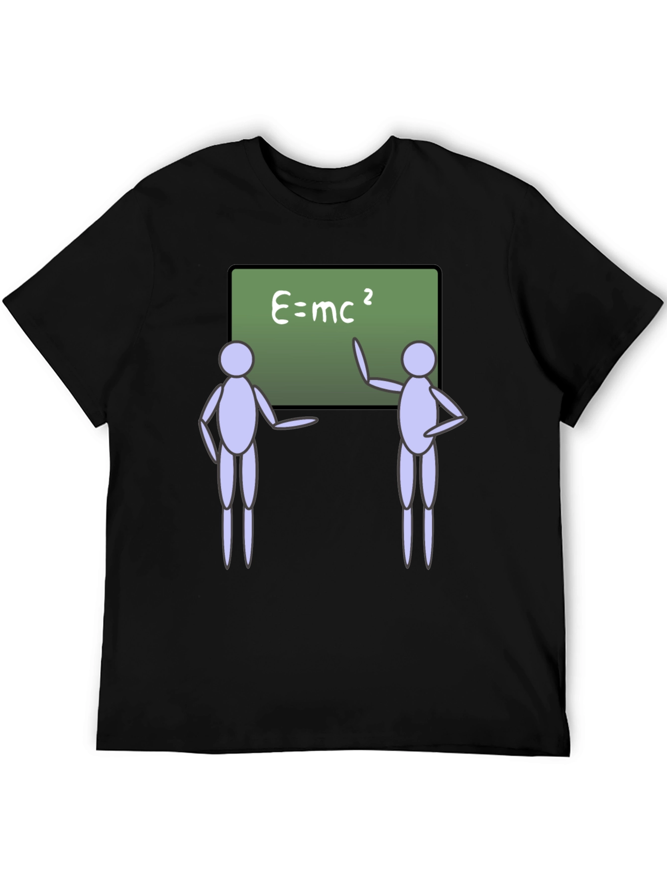 Camiseta Negra E=mc² Ciencia
