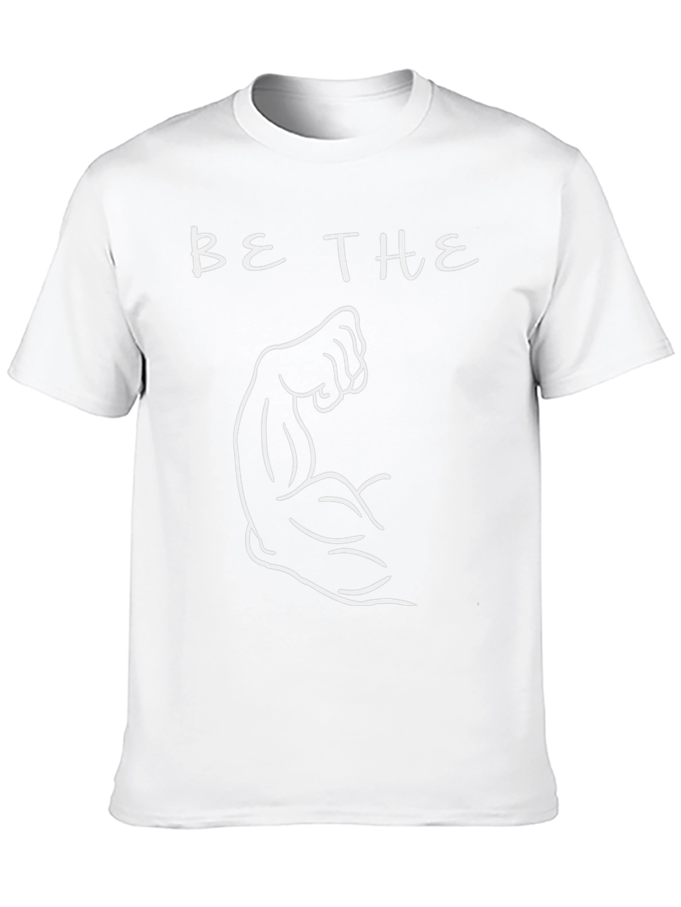 Camiseta Negra Be The Muscle para Hombre