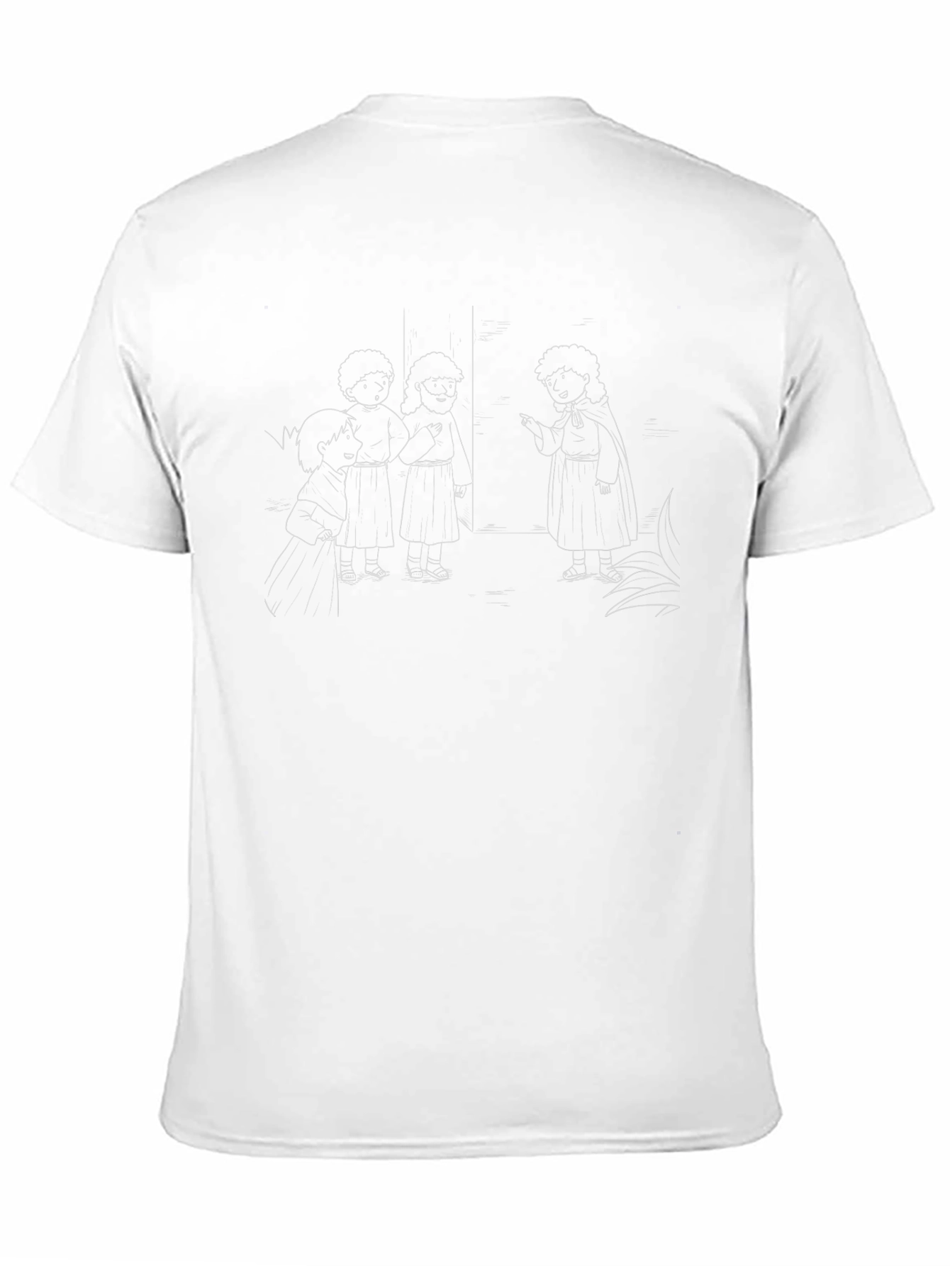 Camiseta Negra con Diseño Infantil