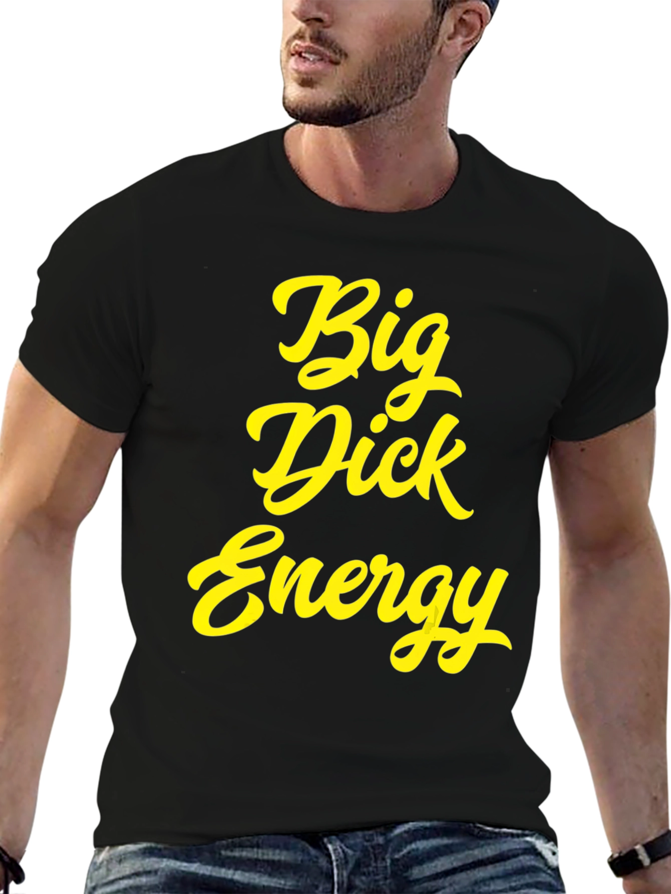 Camiseta Negra: Energía Arrolladora