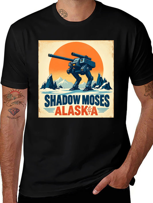 Camiseta Shadow Moses Alaska Diseño Retro