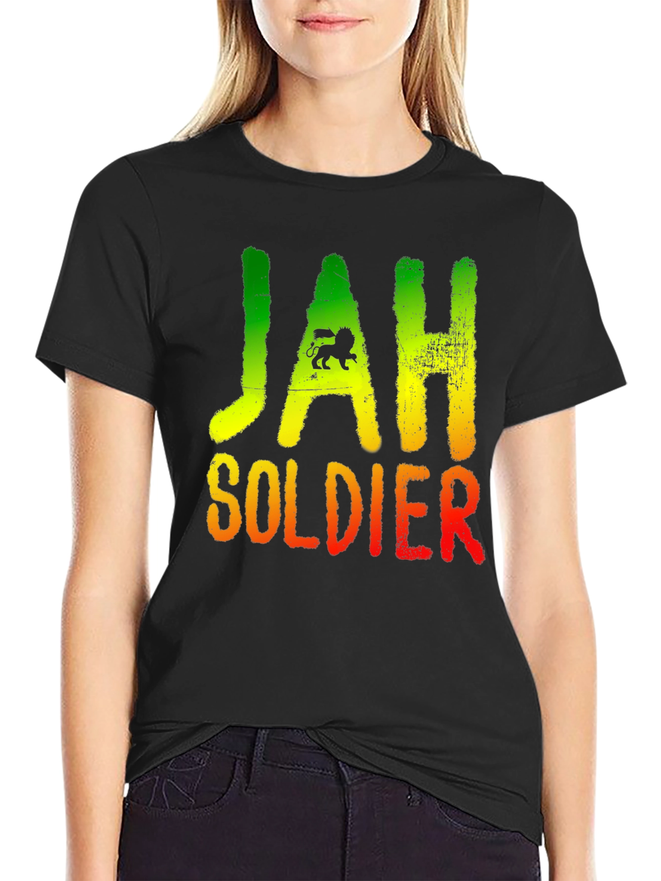 Camiseta Rastafari Jah Soldier - Estilo y Actitud