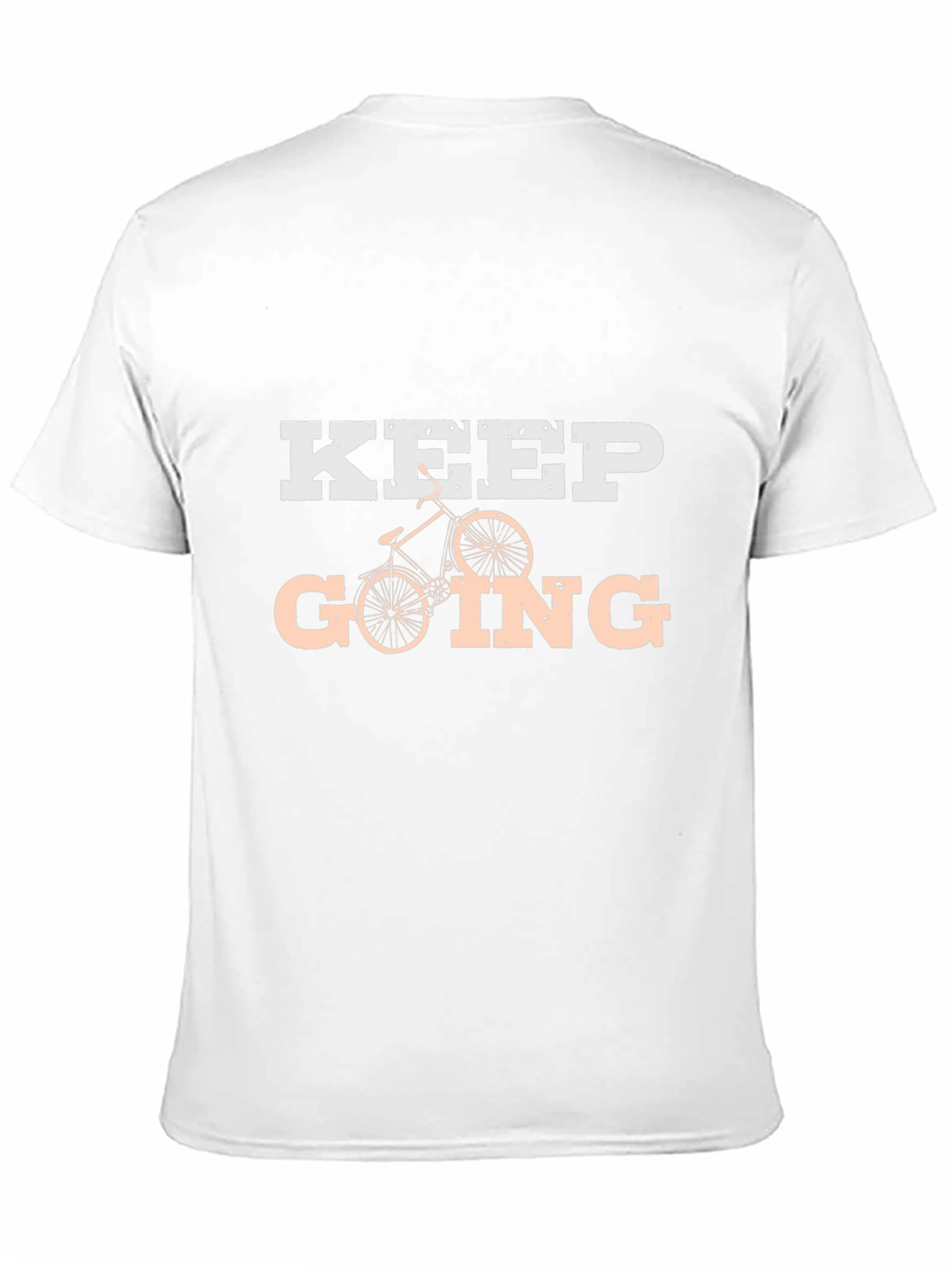 Camiseta Negra KEEP GOING para Ciclismo
