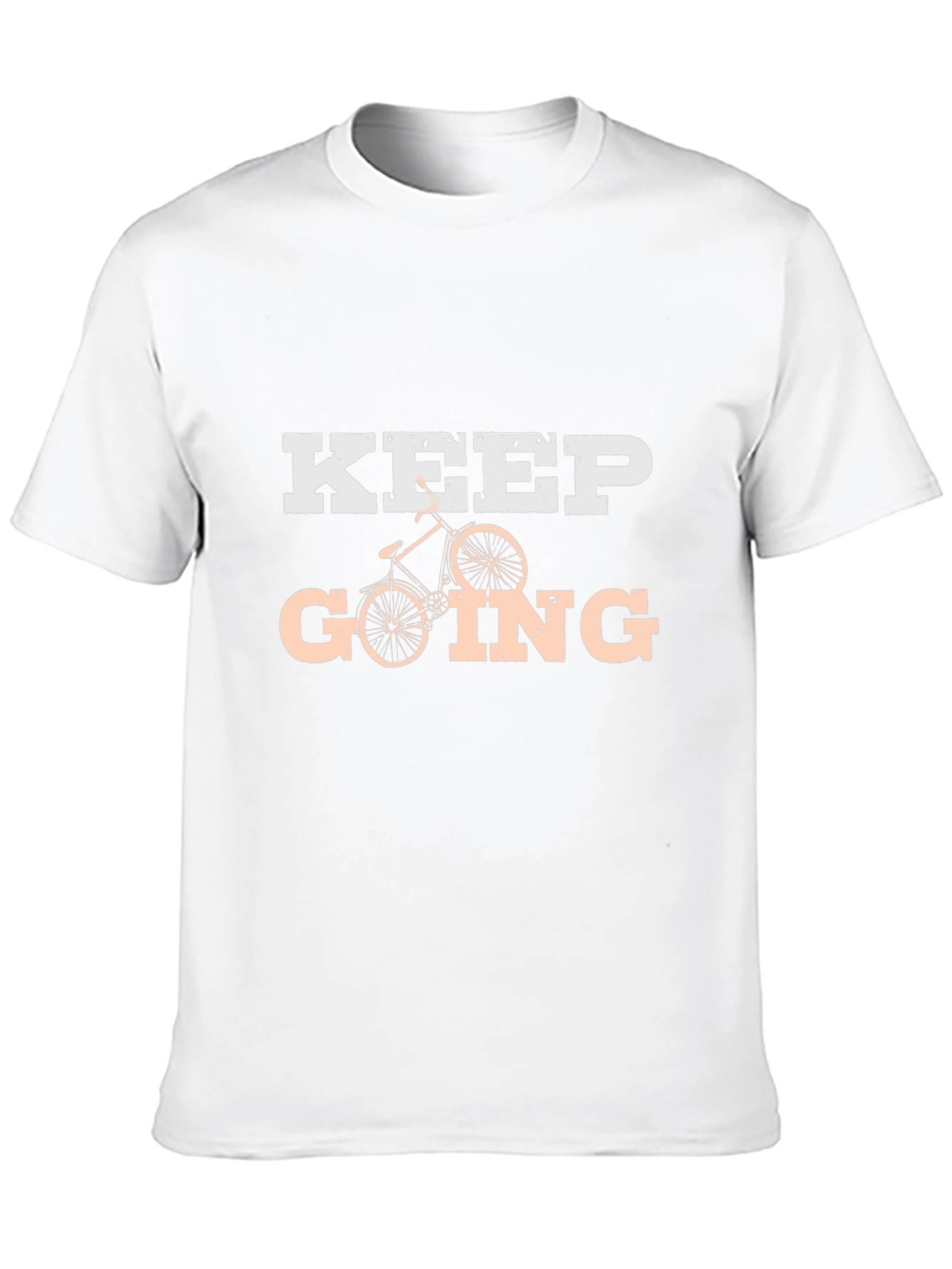 Camiseta Negra KEEP GOING para Ciclismo