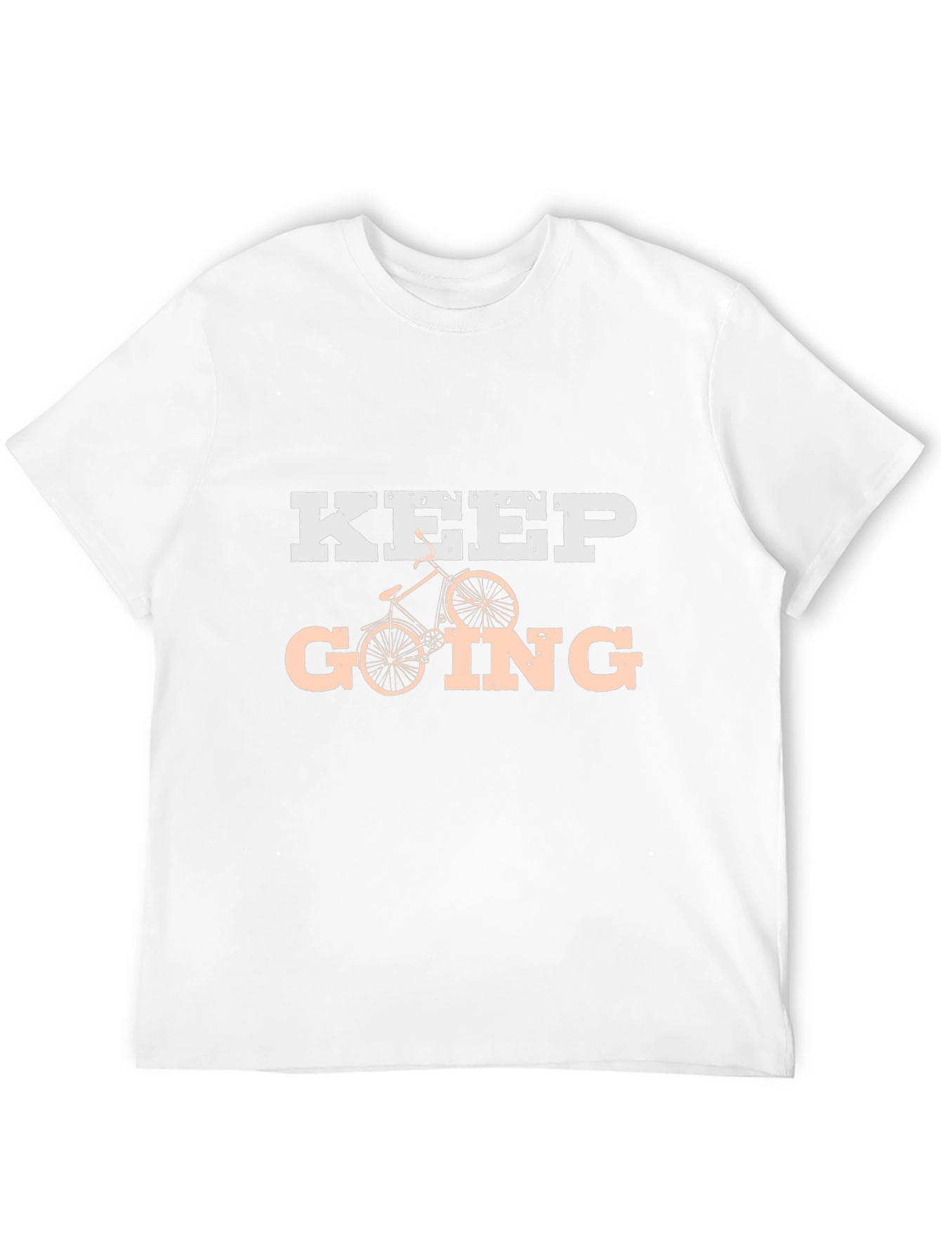Camiseta Negra KEEP GOING para Ciclismo