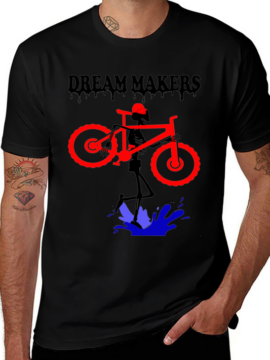 Camiseta Negra Diseño Dream Makers