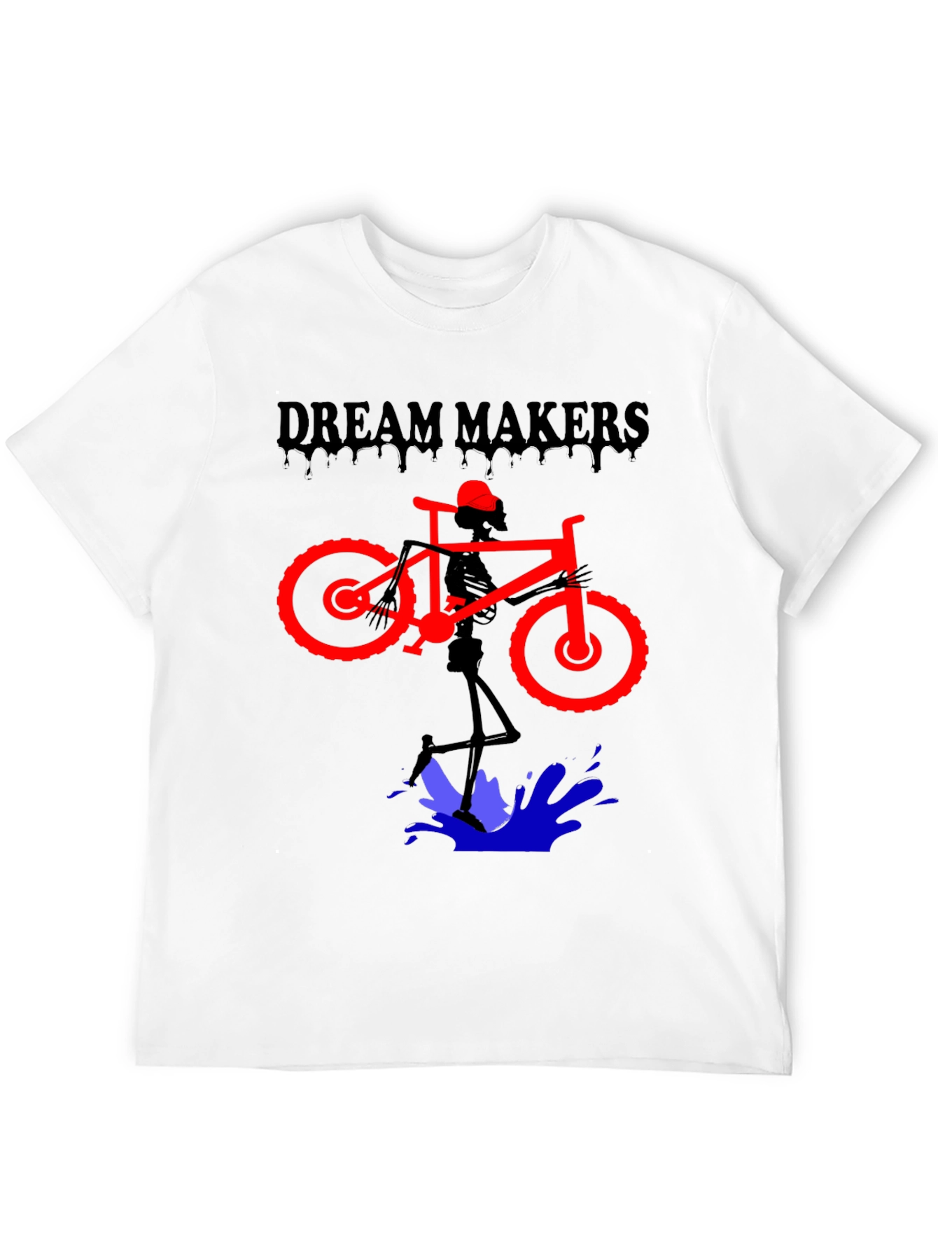 Camiseta Negra Diseño Dream Makers
