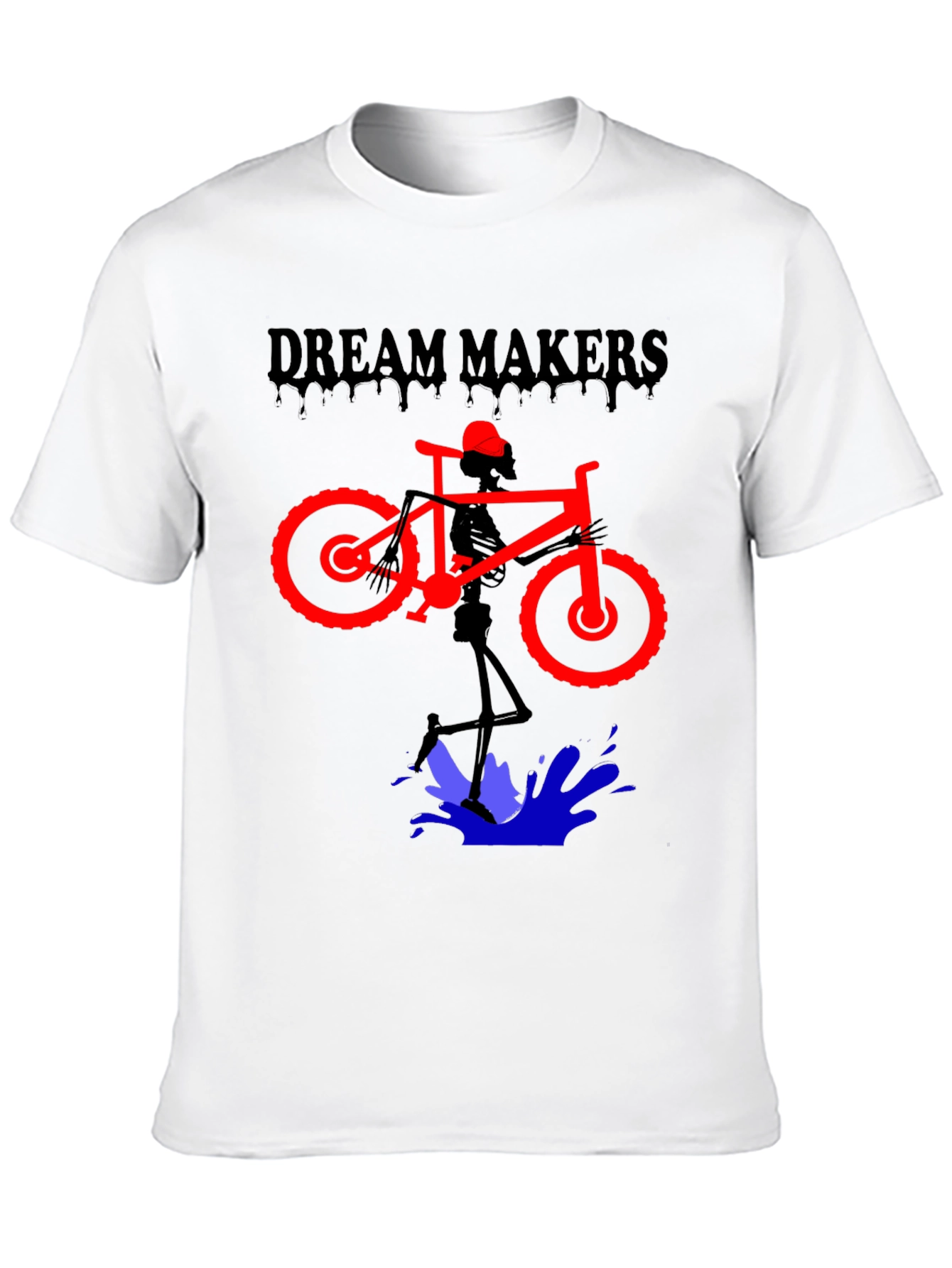 Camiseta Negra Diseño Dream Makers
