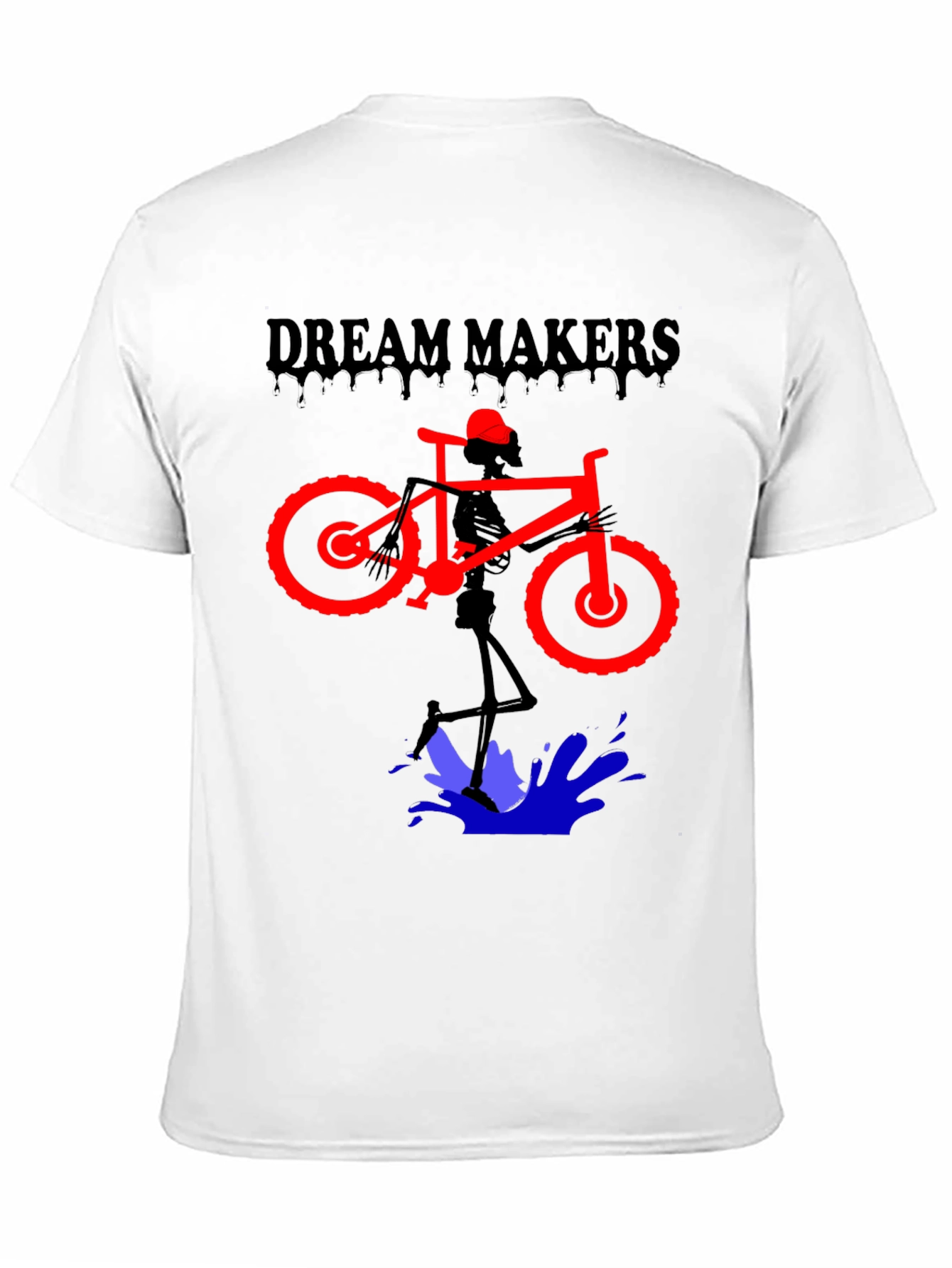 Camiseta Negra Diseño Dream Makers