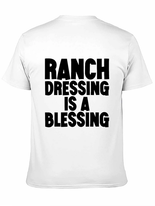 Camiseta Negra: Ranch Dressing Is A Blessing
