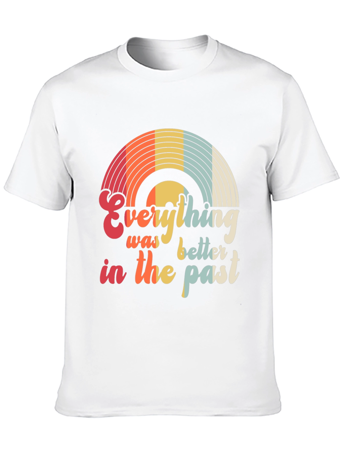 Camiseta Retro: Todo Era Mejor Antes