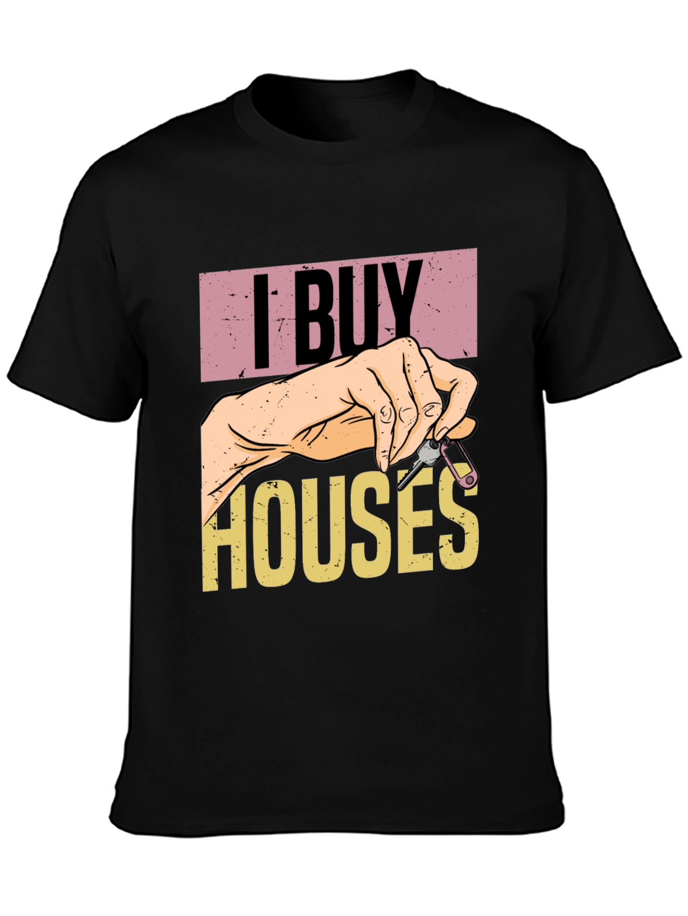 Camiseta Unisex I Buy Houses - Diseño Único