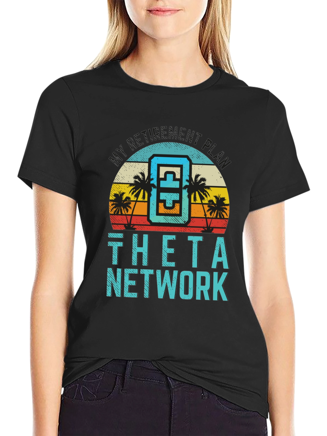 Camiseta Theta Network - Plan de Retiro Divertido