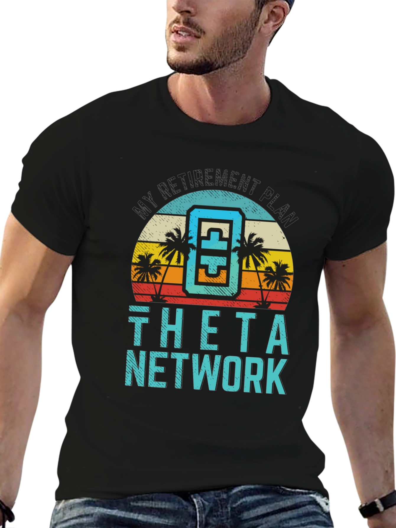 Camiseta Theta Network - Plan de Retiro Divertido