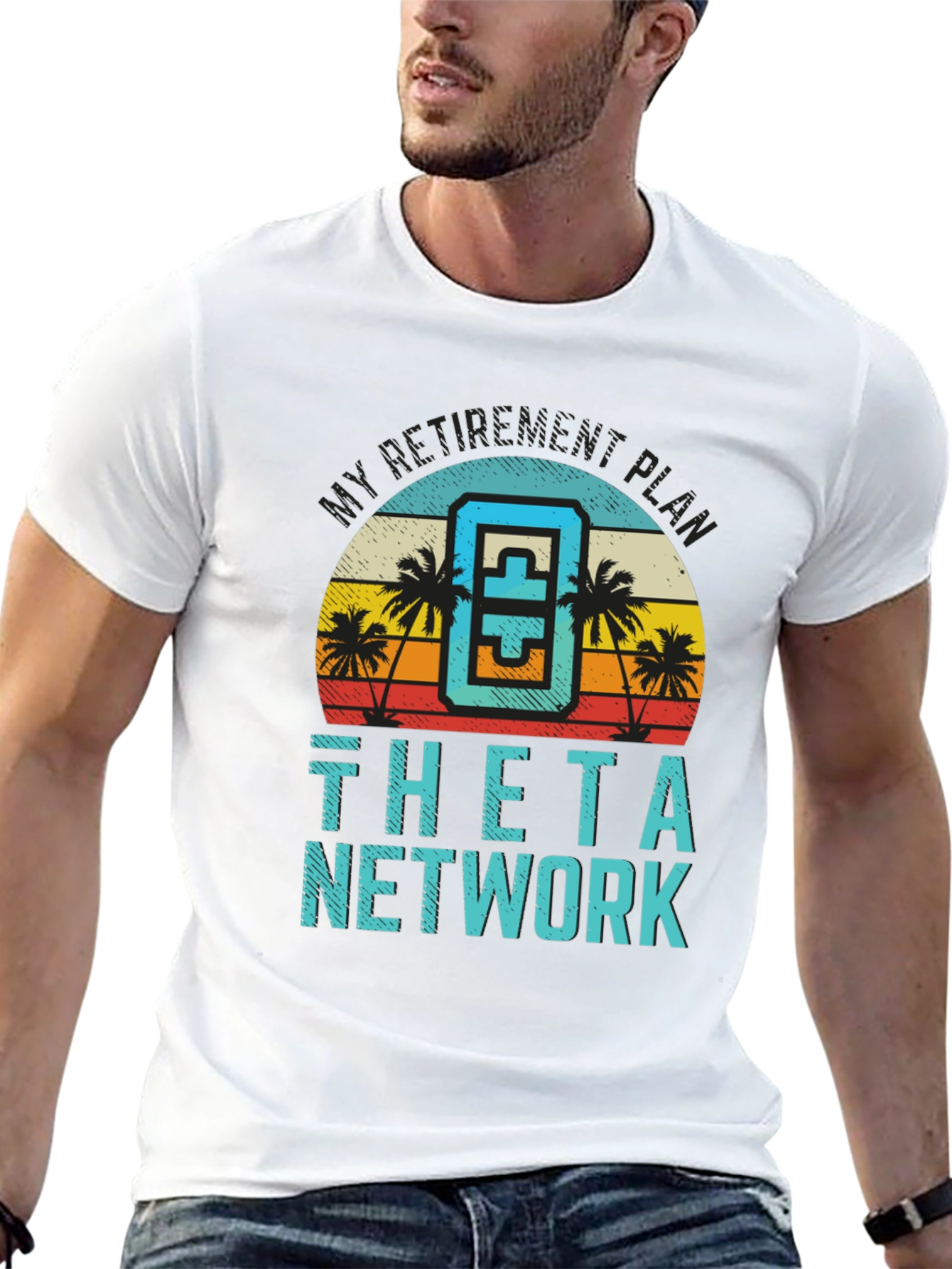Camiseta Theta Network - Plan de Retiro Divertido