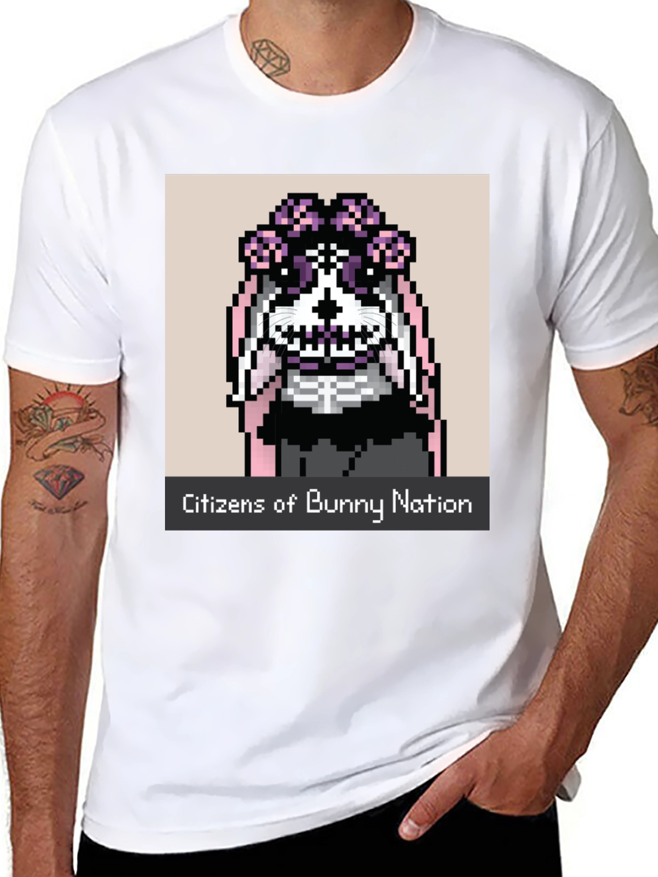 Camiseta Citizens of Bunny Nation Algodón