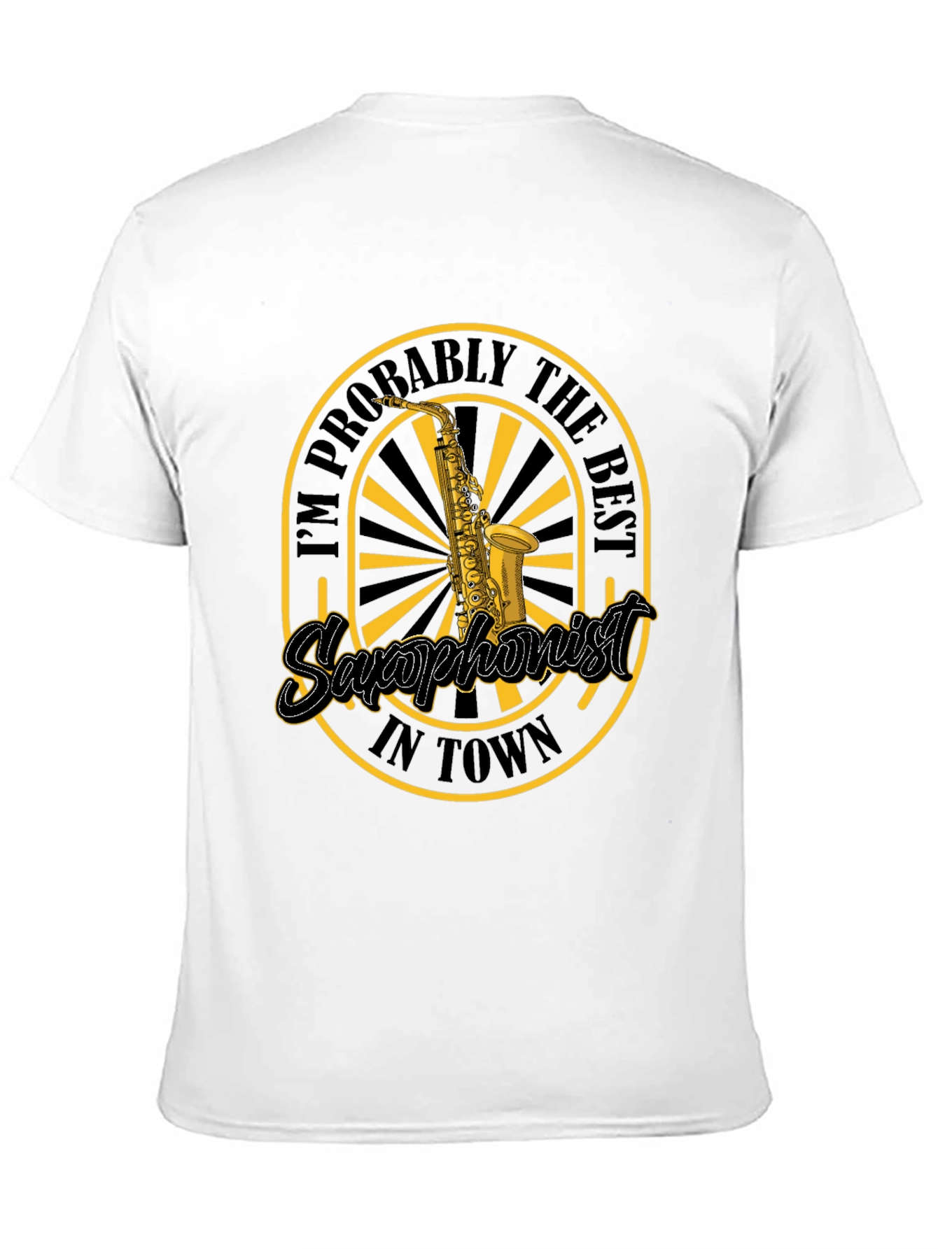 Camiseta Saxofonista: El Mejor de la Ciudad