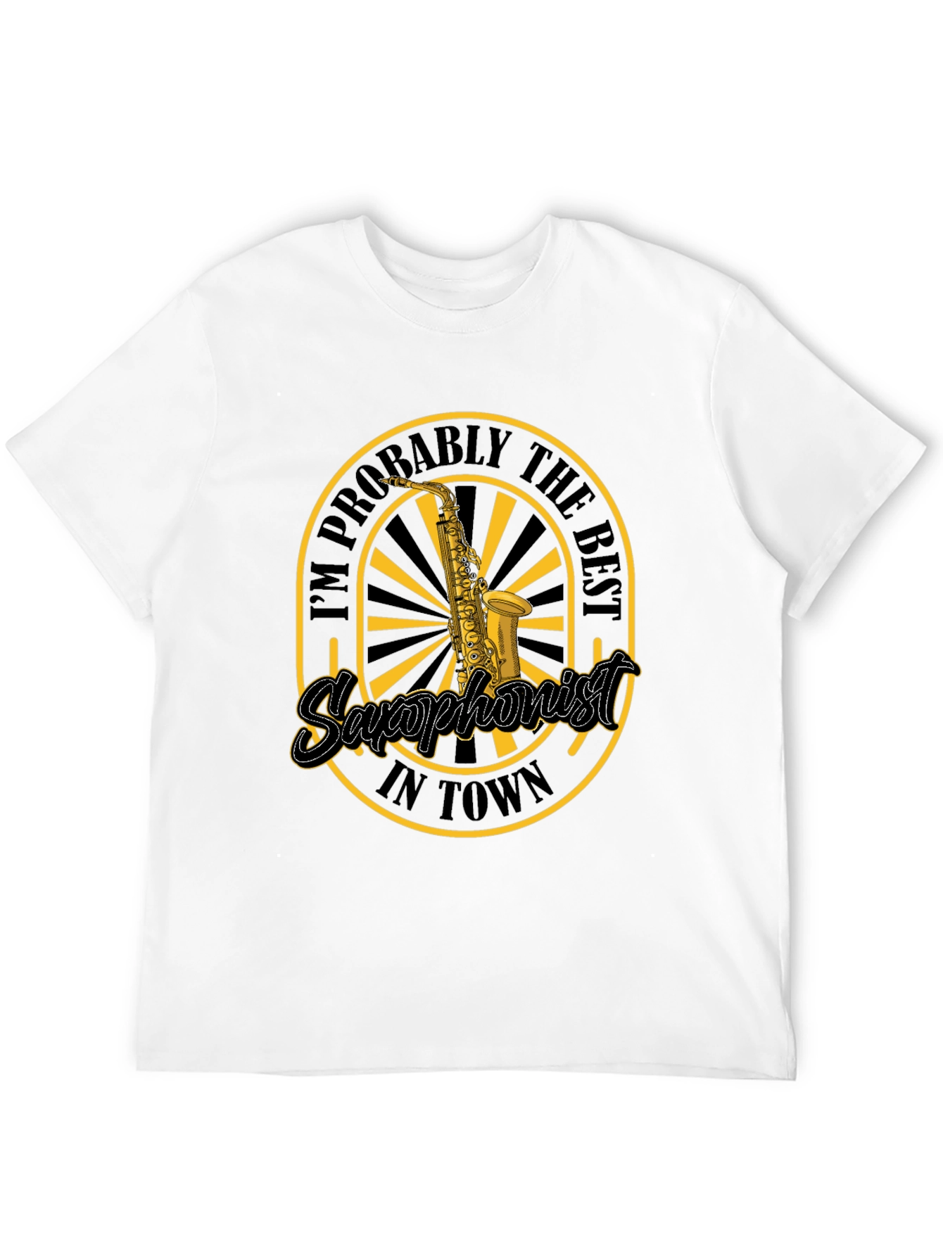 Camiseta Saxofonista: El Mejor de la Ciudad