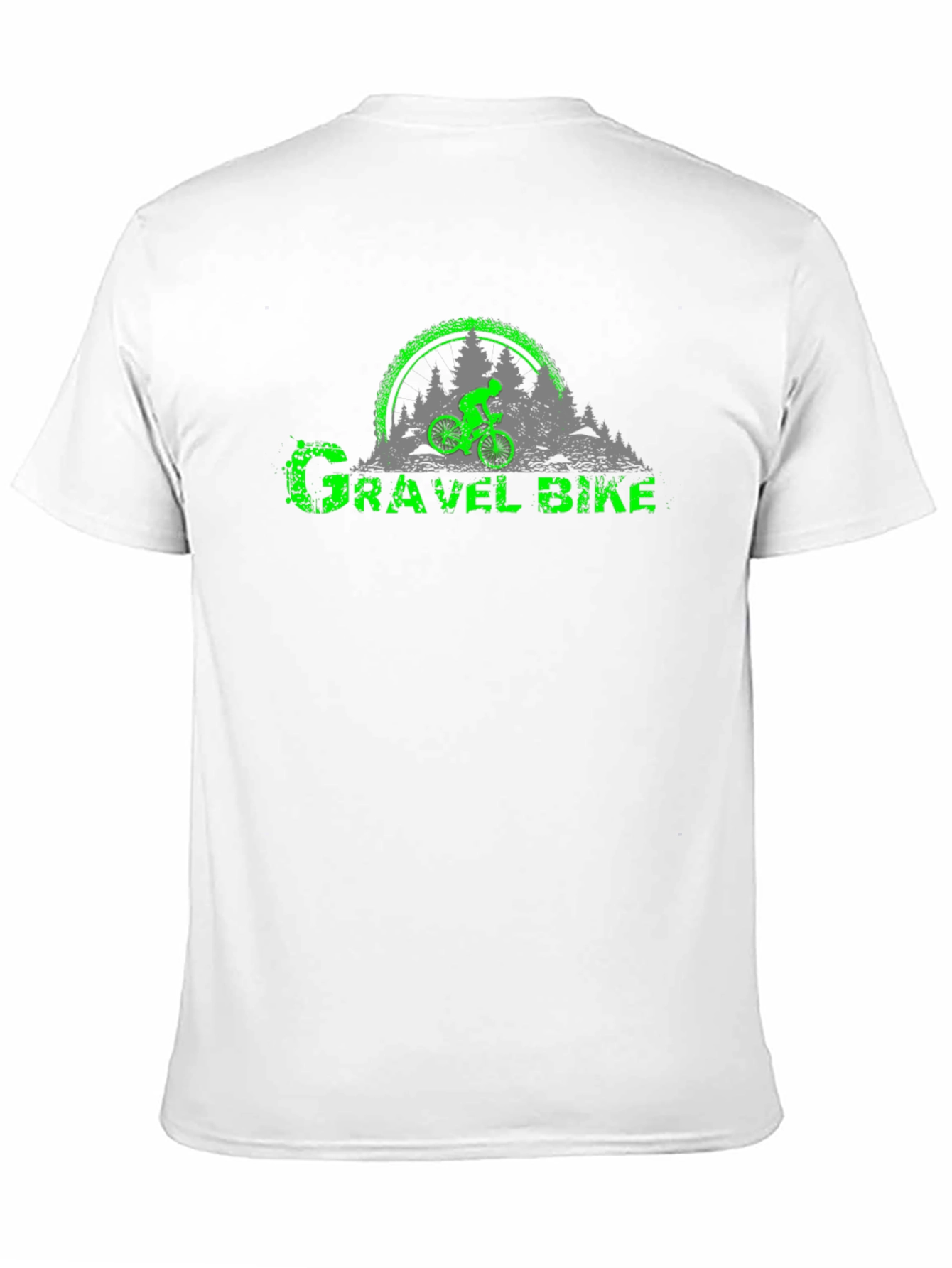 Camiseta Negra Gravel Bike para Ciclismo de Aventura