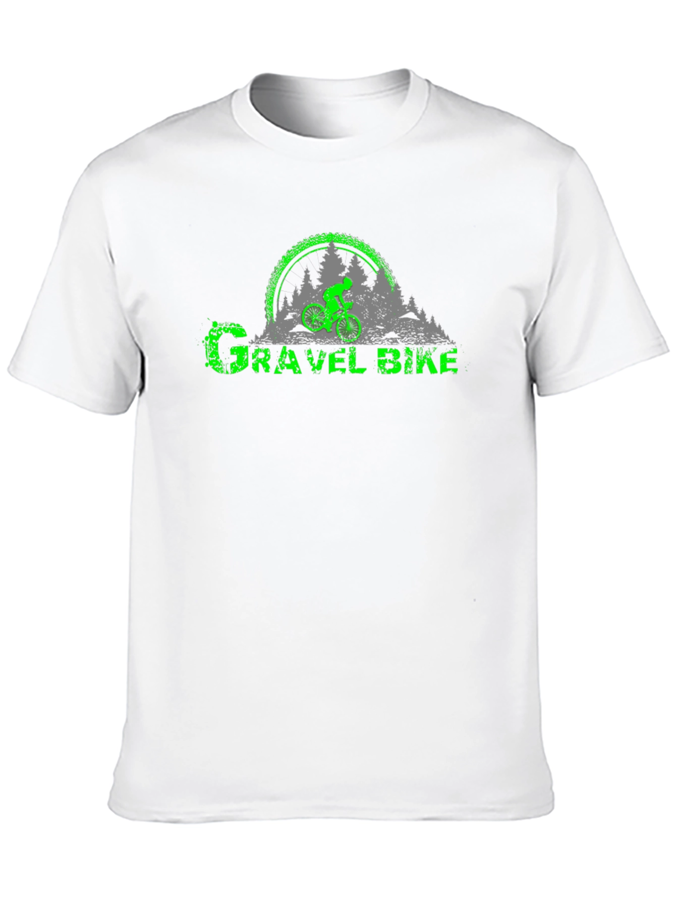Camiseta Negra Gravel Bike para Ciclismo de Aventura