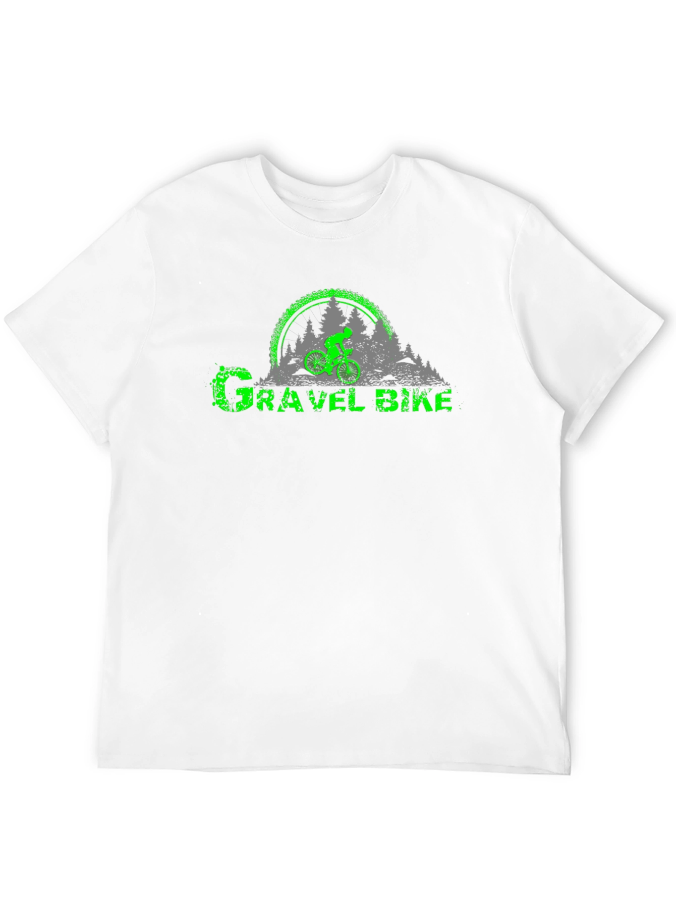 Camiseta Negra Gravel Bike para Ciclismo de Aventura