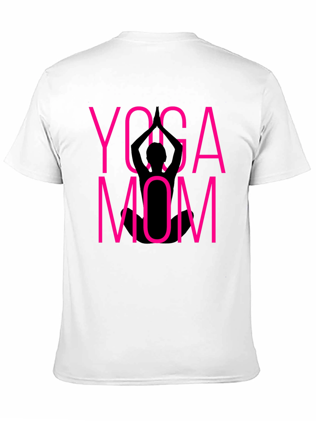 Camiseta Yoga Mom Negra