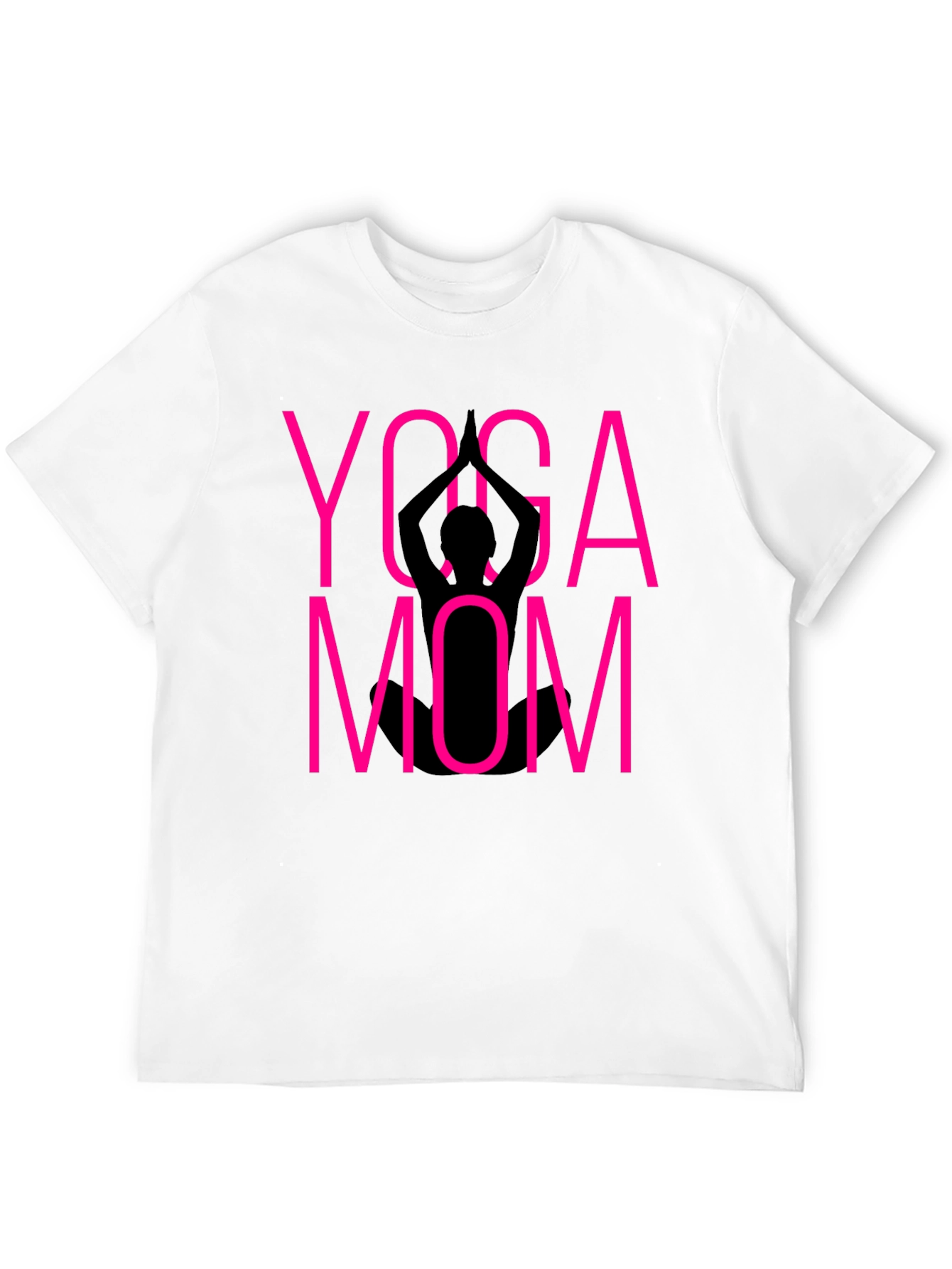 Camiseta Yoga Mom Negra