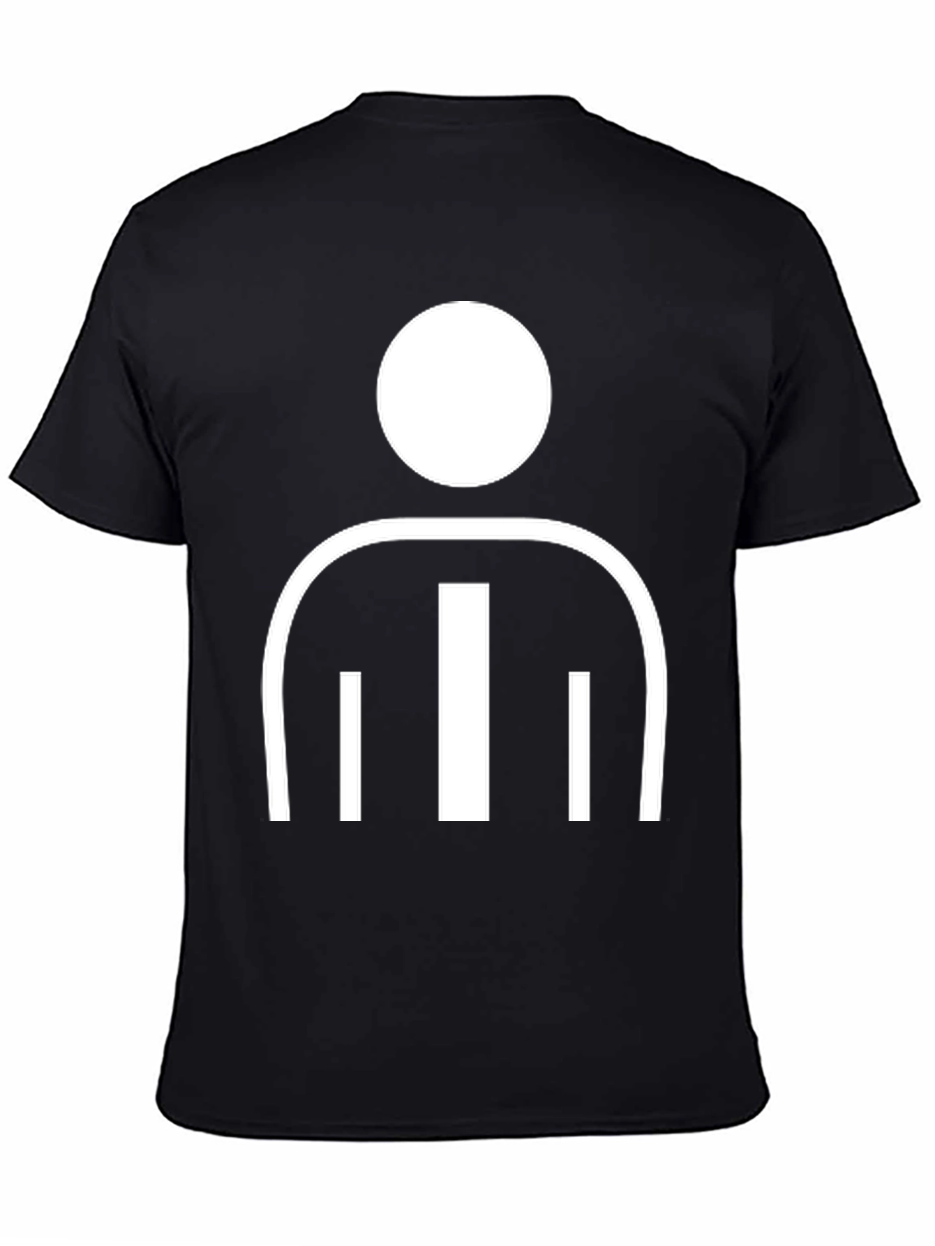 Camiseta Negra Hombre Logo Icono TT Isla de Man