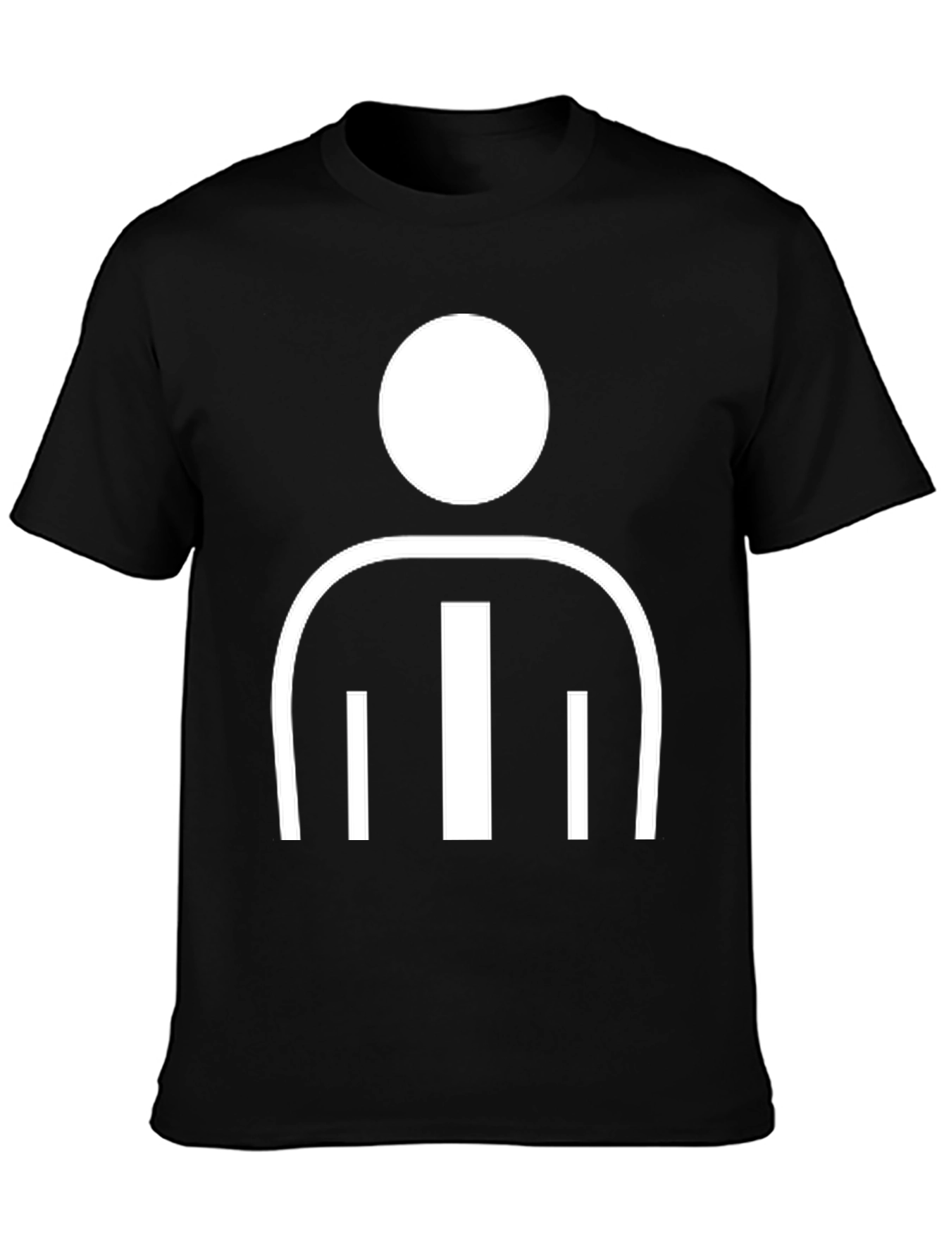 Camiseta Negra Hombre Logo Icono TT Isla de Man