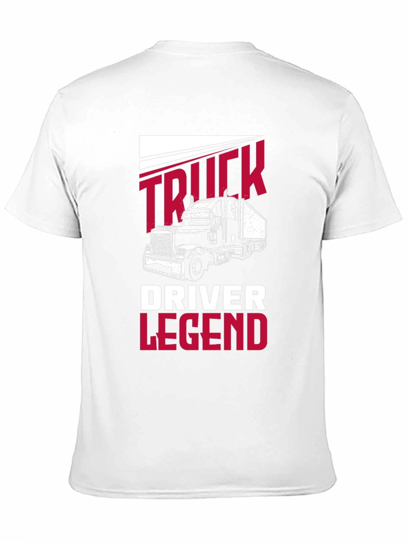 Camiseta Negra Truck Driver Legend