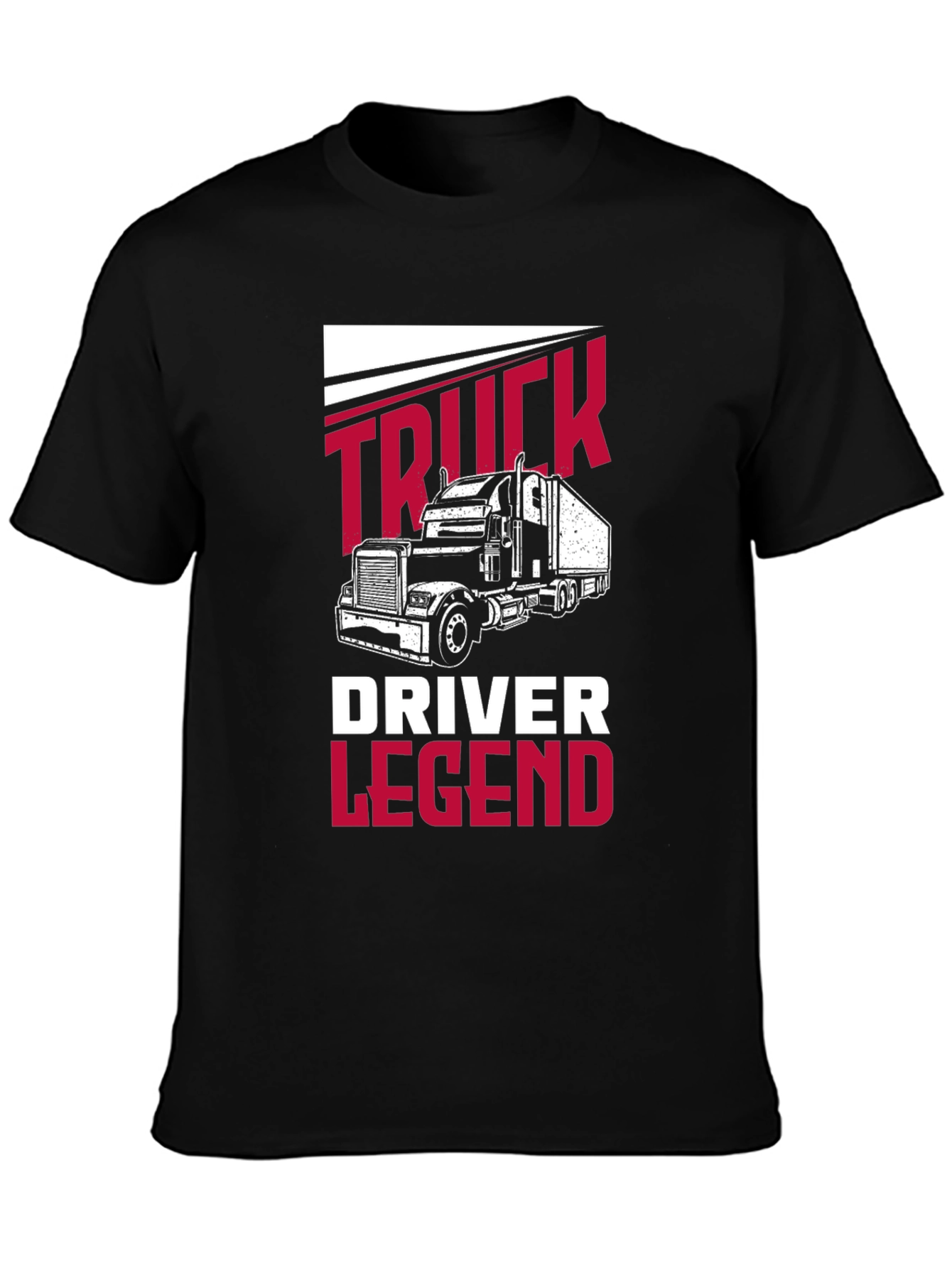 Camiseta Negra Truck Driver Legend