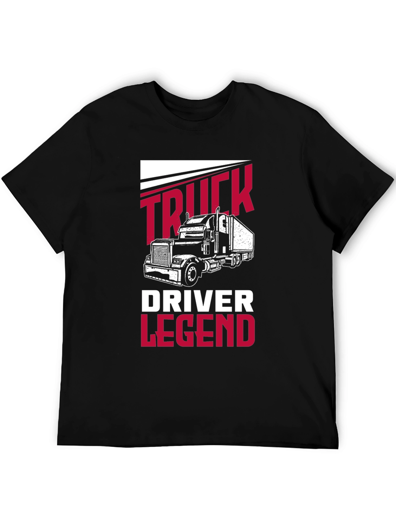 Camiseta Negra Truck Driver Legend