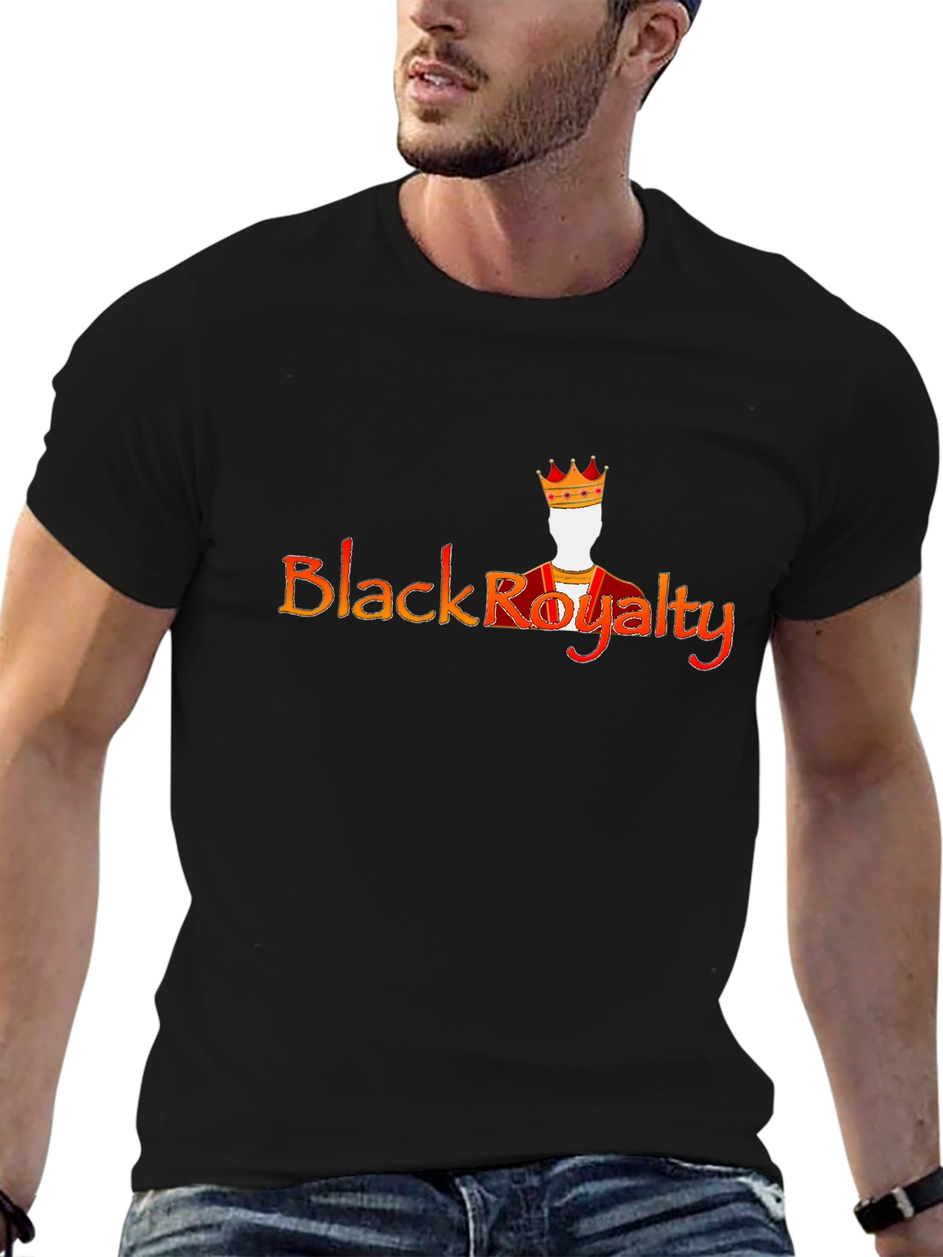 Camiseta Negra Black Royalty