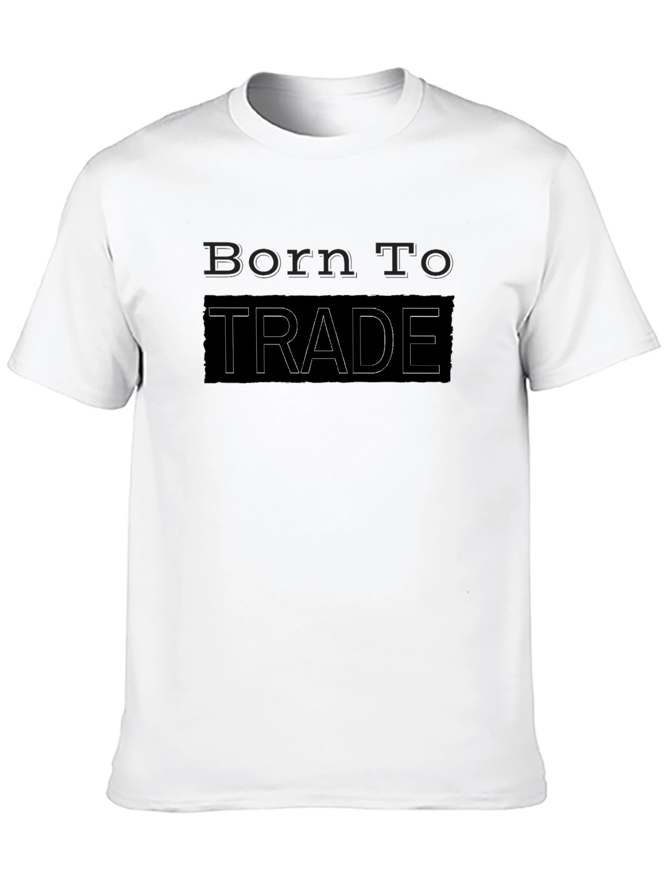 Camiseta Negra: Nacido para el Comercio