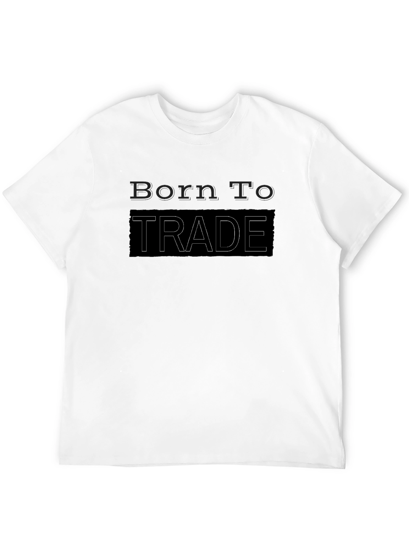 Camiseta Negra: Nacido para el Comercio