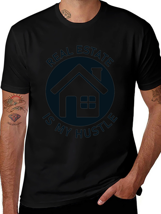 Camiseta Hombre Real Estate is My Hustle