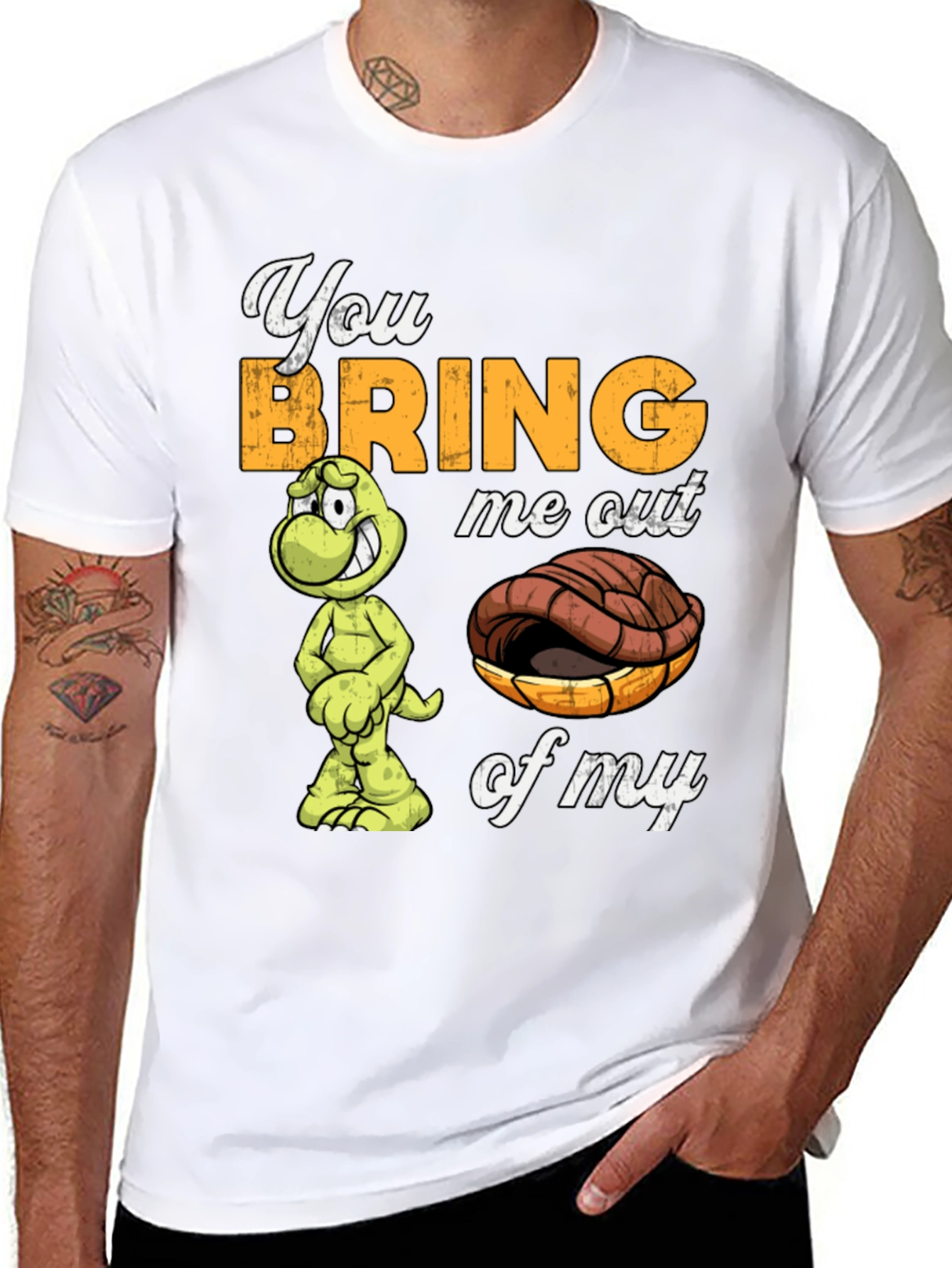 Camiseta Negra You Bring Me Out