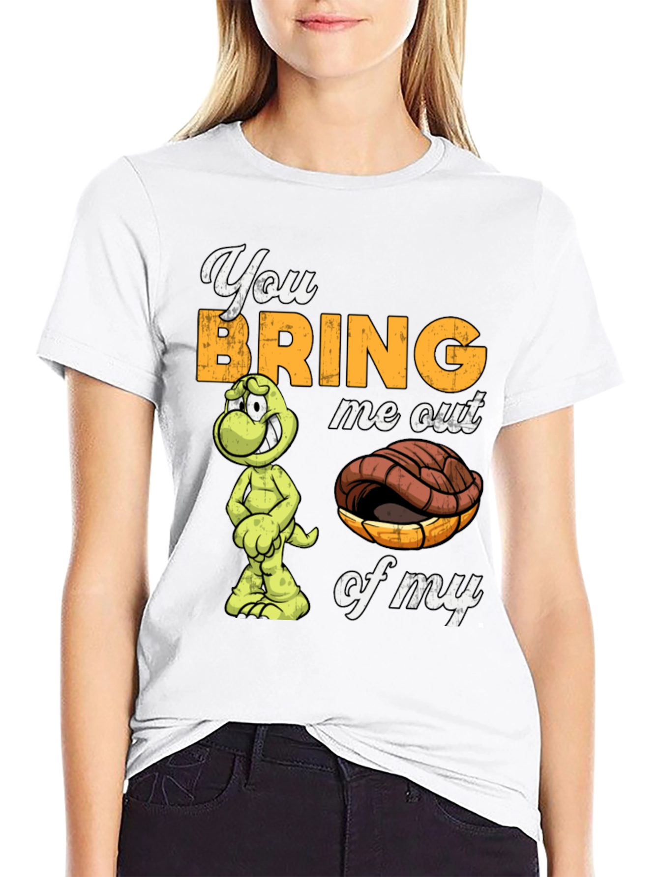 Camiseta Negra You Bring Me Out