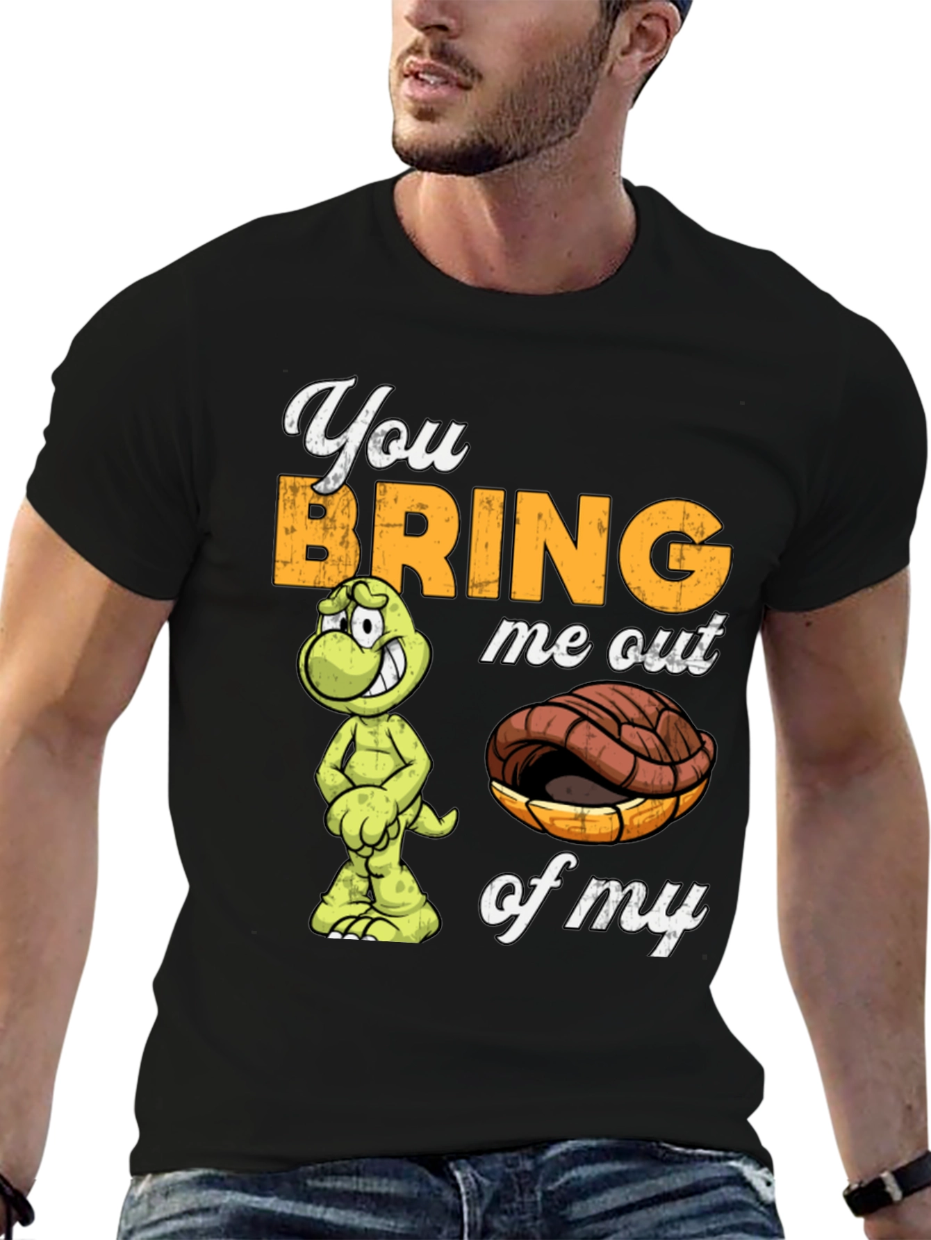 Camiseta Negra You Bring Me Out