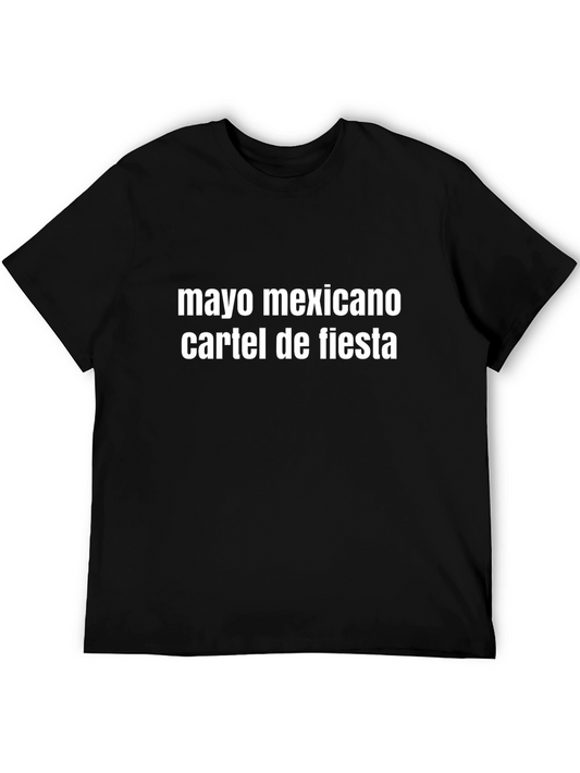 Camiseta Mayo Mexicano Cartel de Fiesta