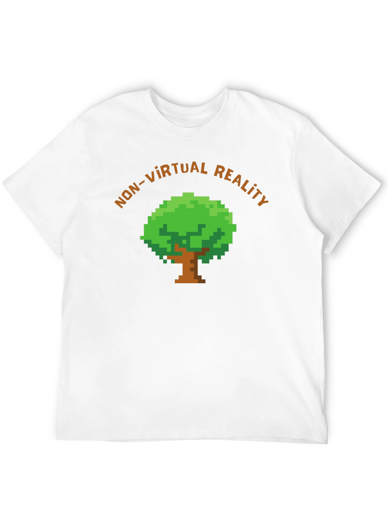 Camiseta No Realidad Virtual Pixelada