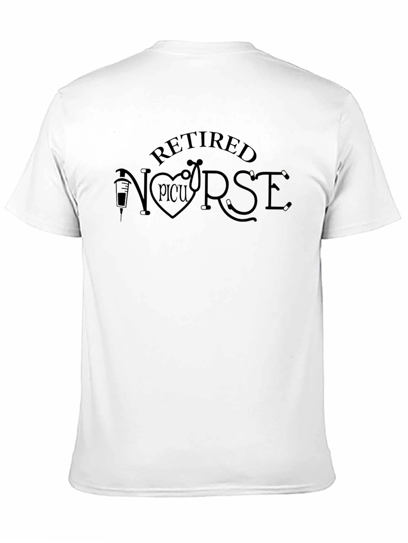 Camiseta Negra Retired NICU Nurse