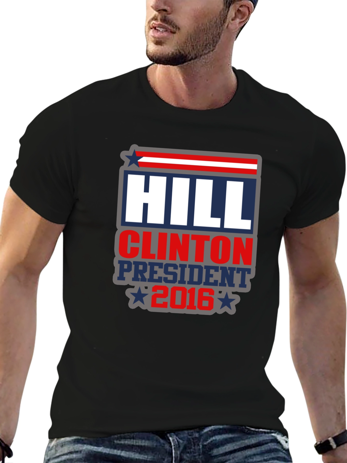Camiseta Hill Clinton President 2016 - Diseño Político