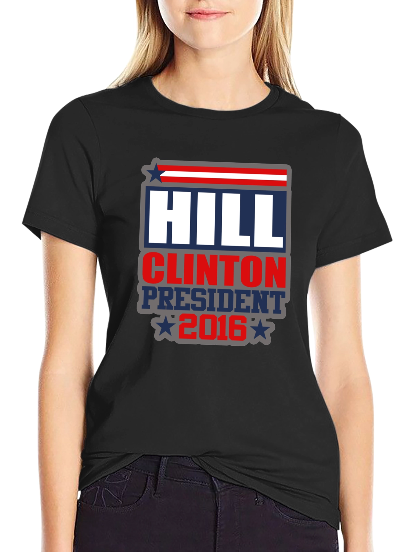 Camiseta Hill Clinton President 2016 - Diseño Político