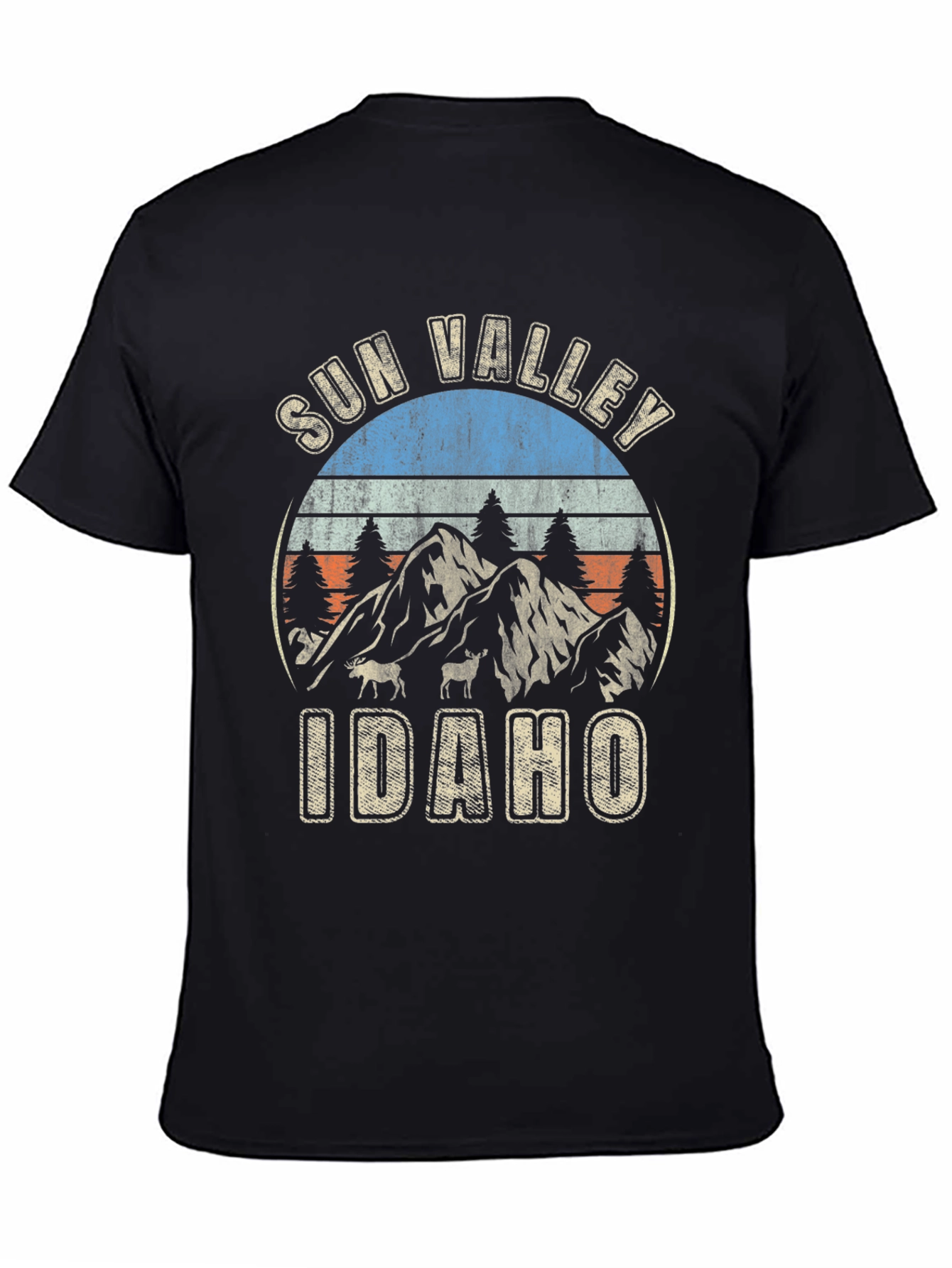 Camiseta Hombre Sun Valley Idaho